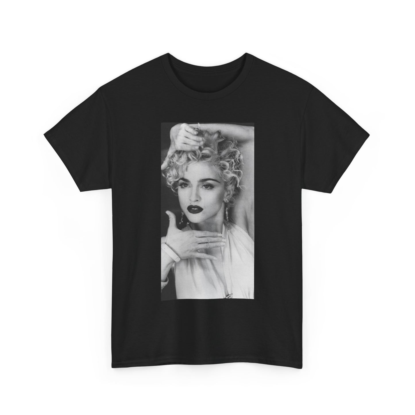 Madonna Tshirt Vintage Model Poster 90s Queen retro Unisex Heavy Cotton Tee