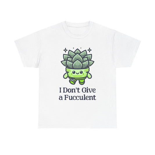Succulent Plant Funny Graphic T Shirt Unisex Heavy Cotton Tee