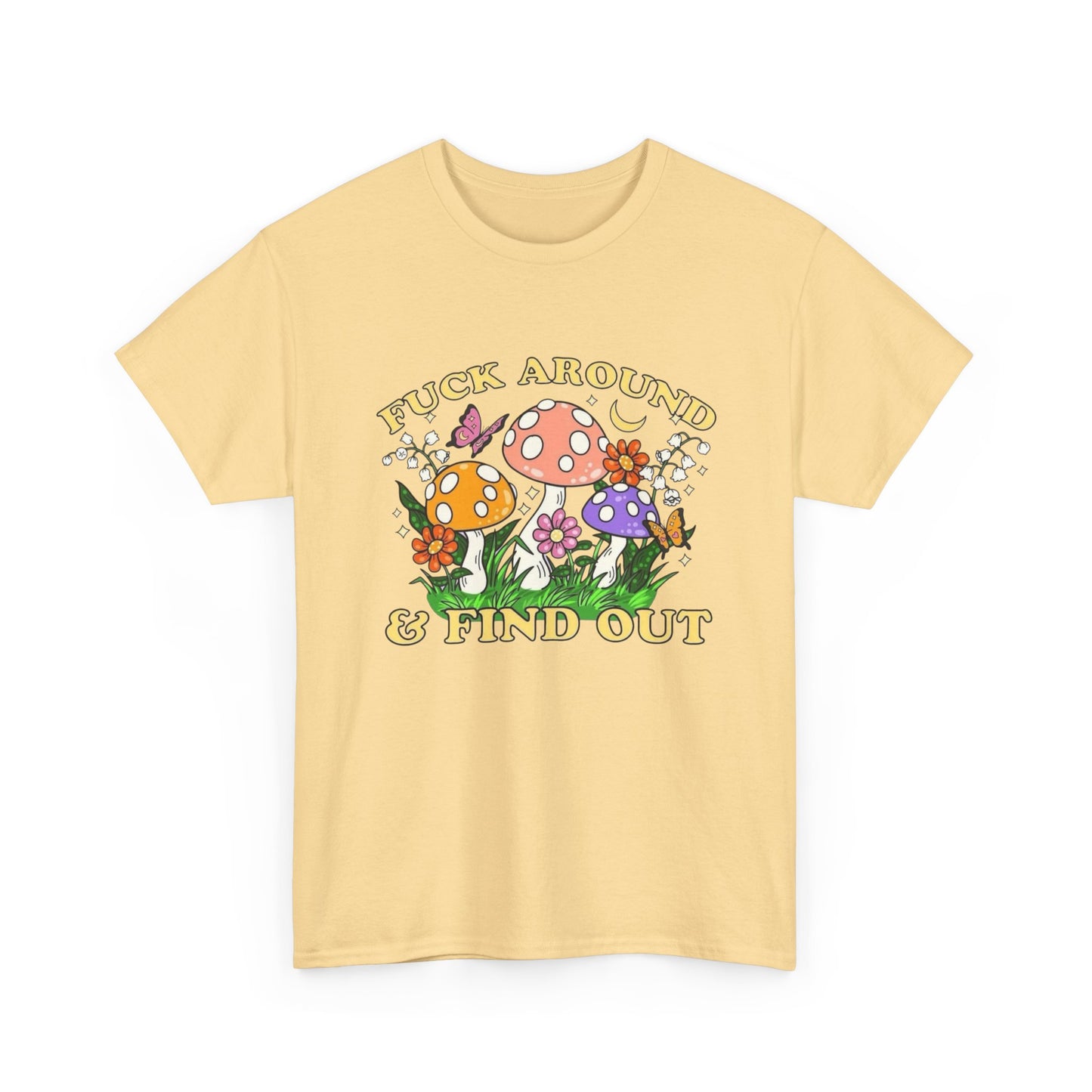FAFO Flowers Graphic T Shirt NEW ADULT Tee