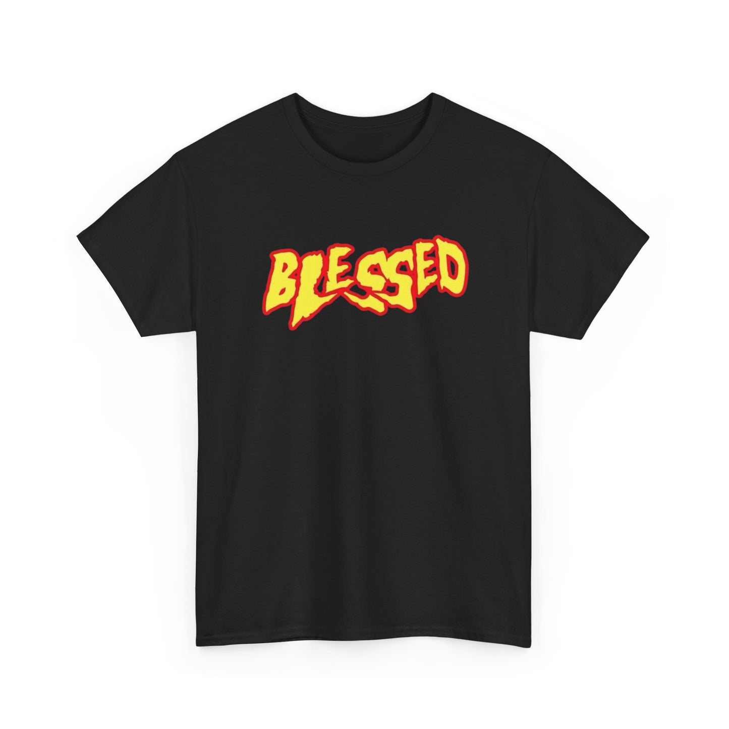 Blessed Skateboarding Graphic T-Shirt Unisex Heavy Cotton Tee