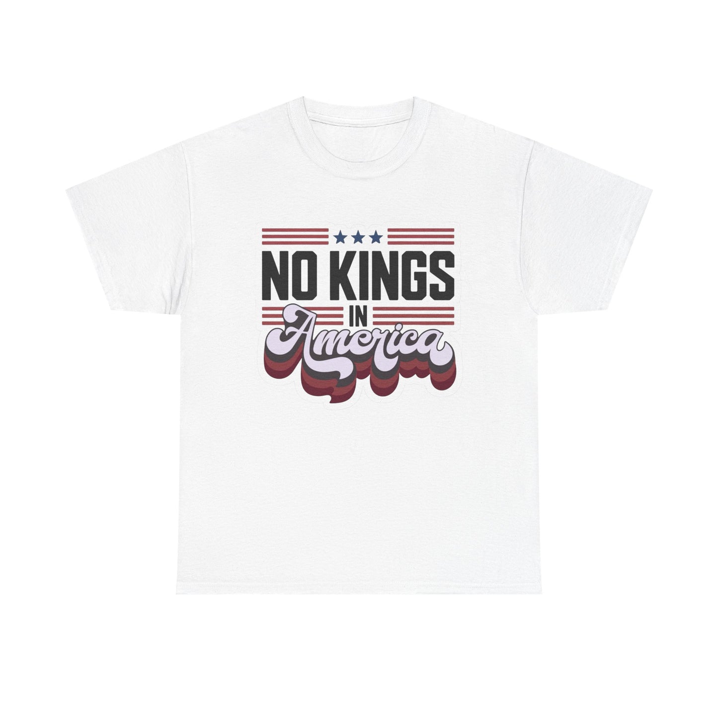 No Kings In America Graphic T Shirt NEW ADULT Tee