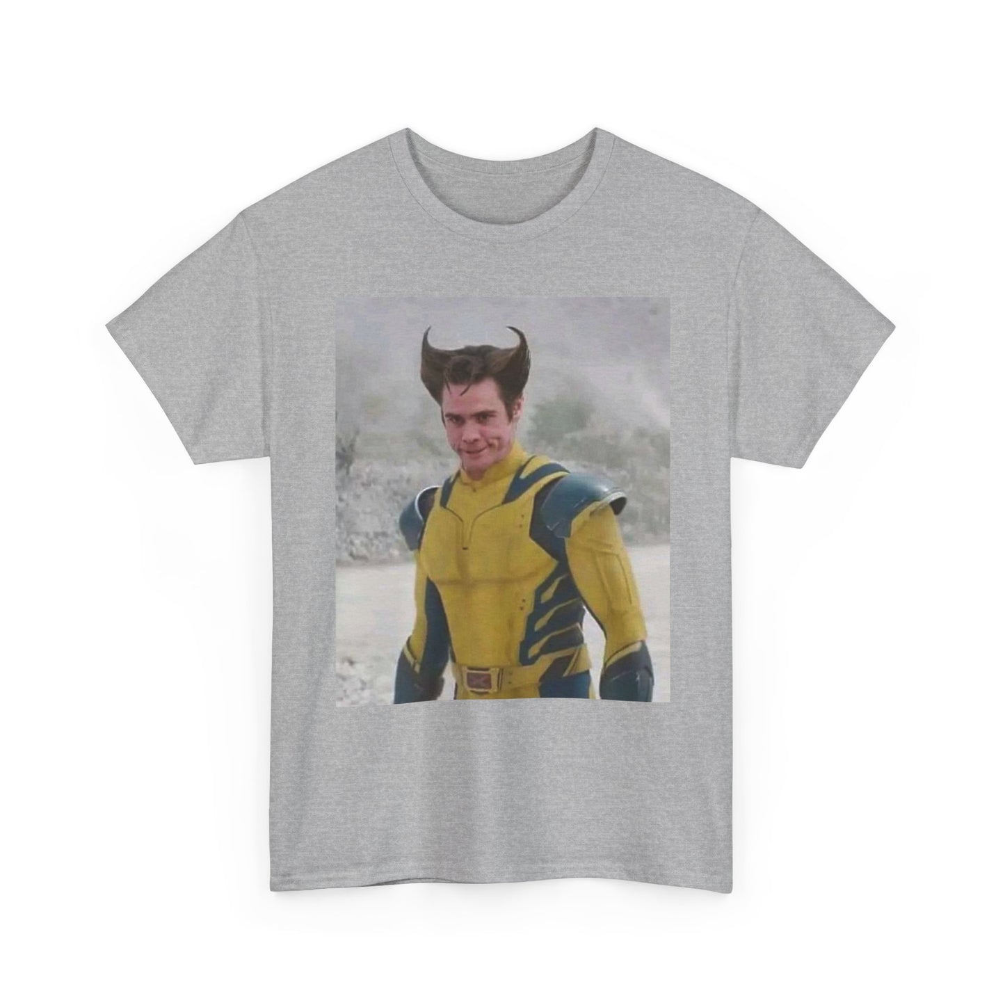 Jim Carrey Funny Superhero Graphic T Shirt Unisex Heavy Cotton Tee Gift New