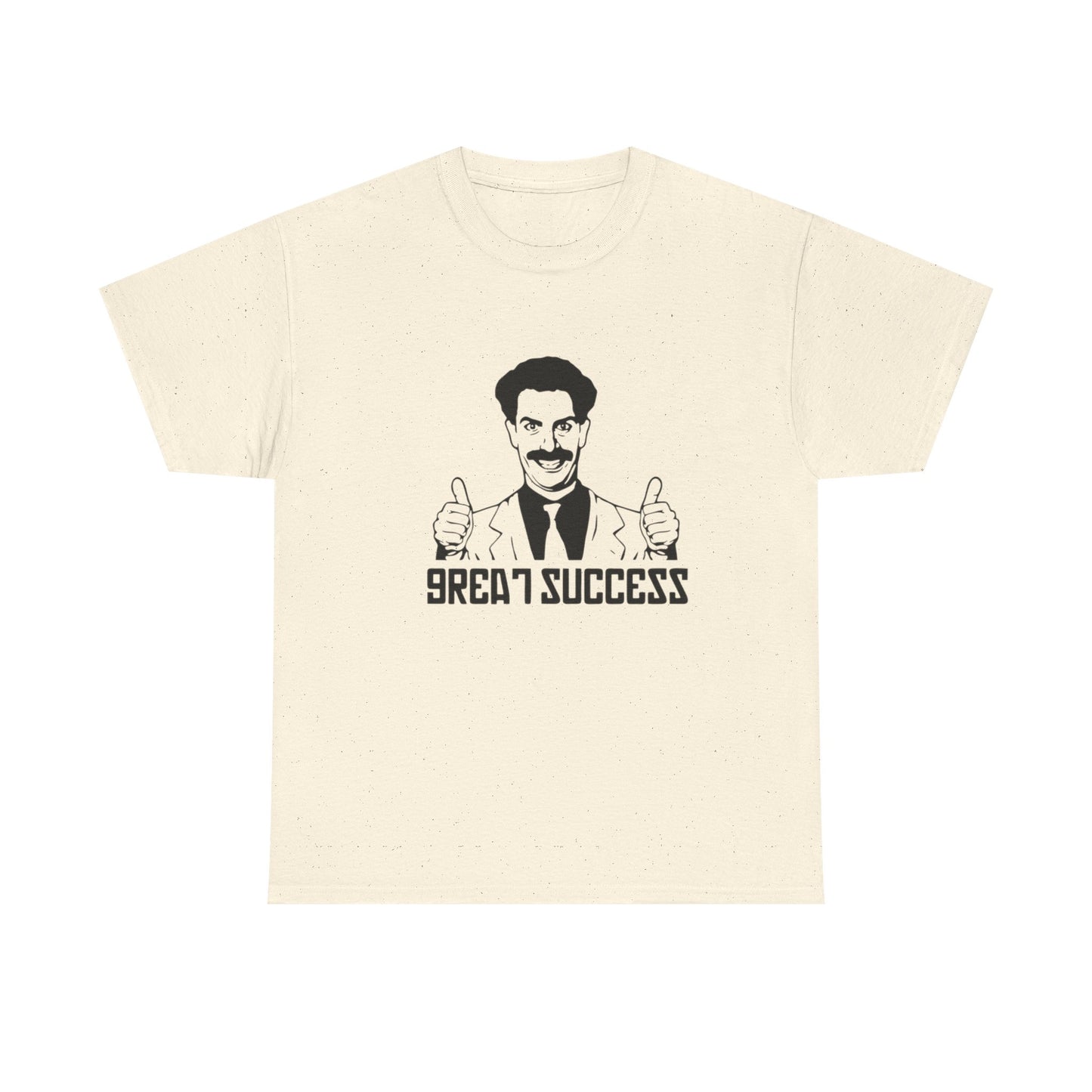 Borat Great Success Funny Graphic T Shirt Unisex Heavy Cotton Tee