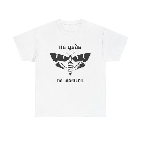 No Gods No Masters Graphic T Shirt Unisex Heavy Cotton Tee