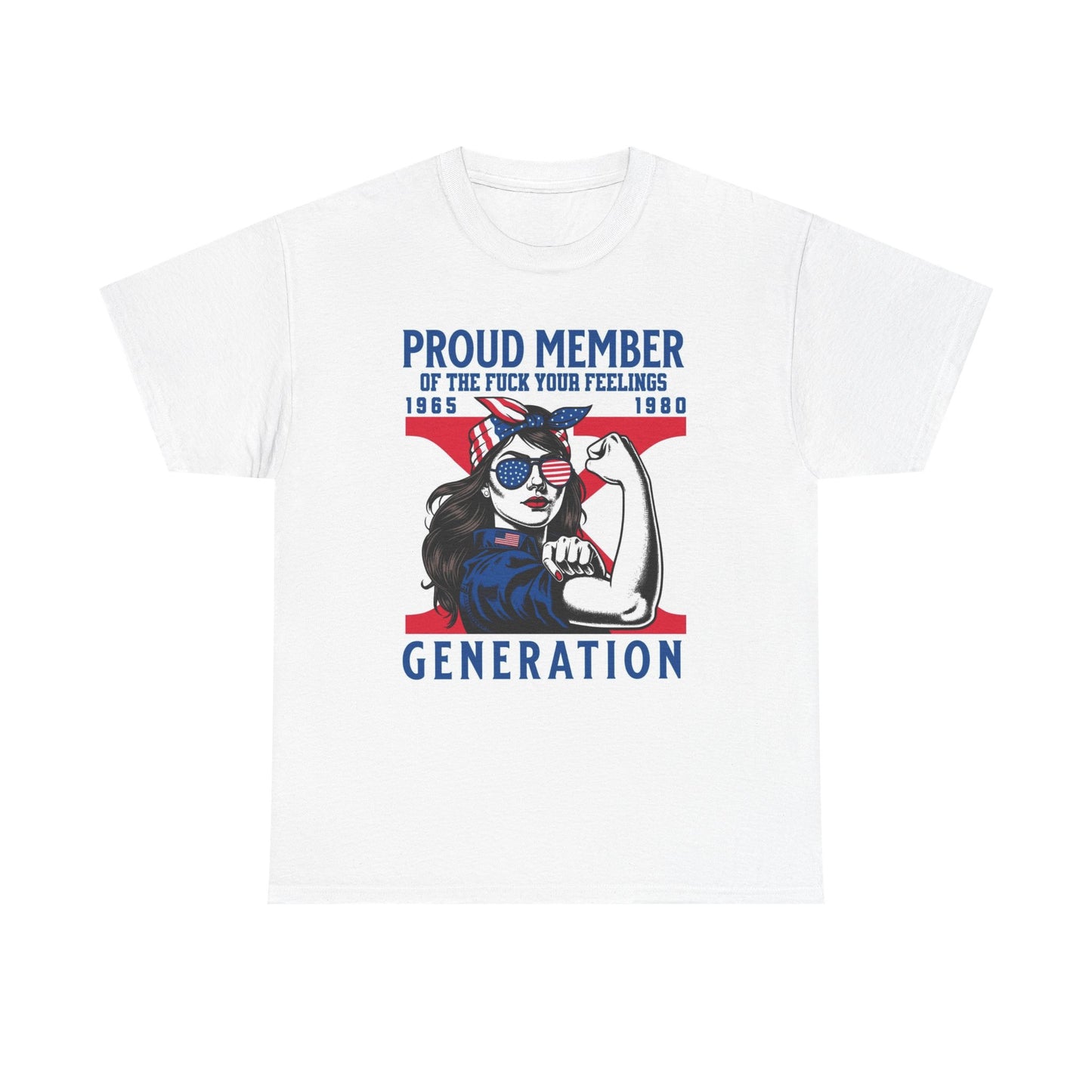Proud Member Of Gen X Graphic T Shirt Women's Cotton Tee BRAND NEW