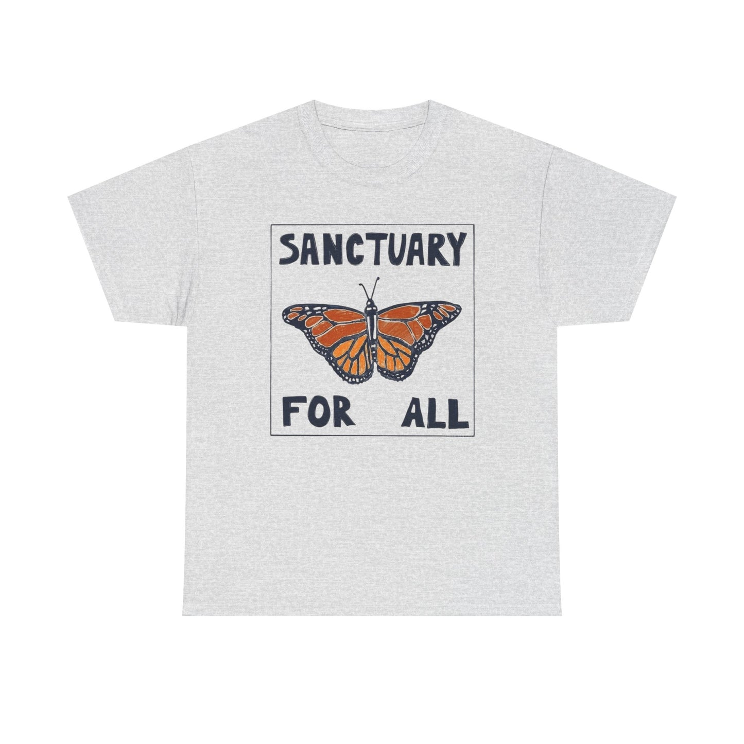 Sanctuary For All Graphic T Shirt NEW ADULT Unisex Heavy Cotton Tee