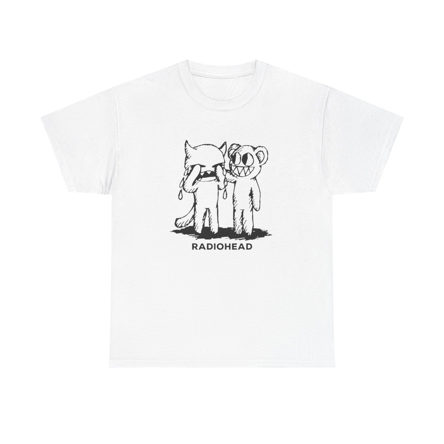 Radiohead Vintage Rock Graphic T Shirt NEW ADULT Heavy Cotton Tee