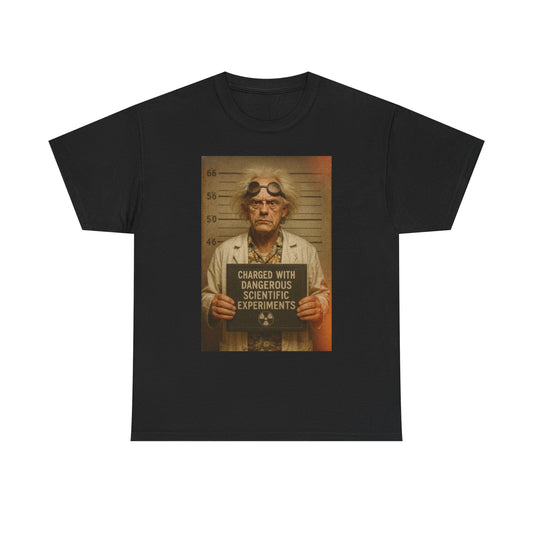 Back To The Future Funny Graphic T Shirt Unisex Heavy Cotton Tee