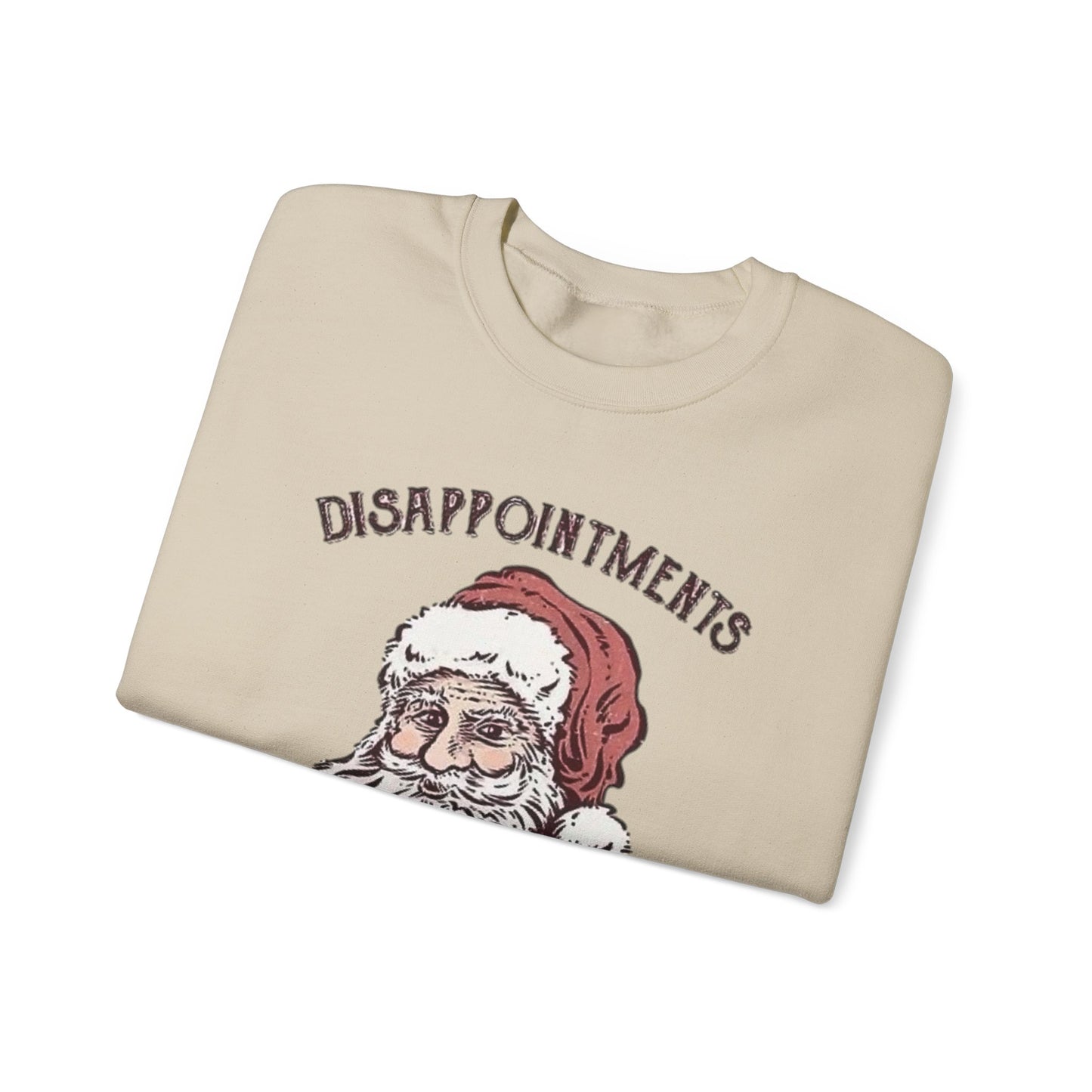 Disappointments Santa Funny Sweater NEW Unisex Heavy Blend™ Crewneck Sweatshirt