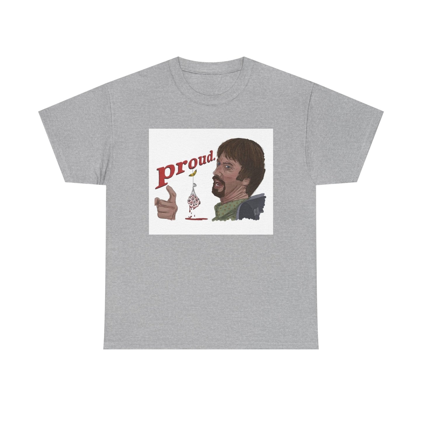 Freddy Got Fingered Shirt Proud Movie Poster Funny Unisex Heavy Cotton Tee