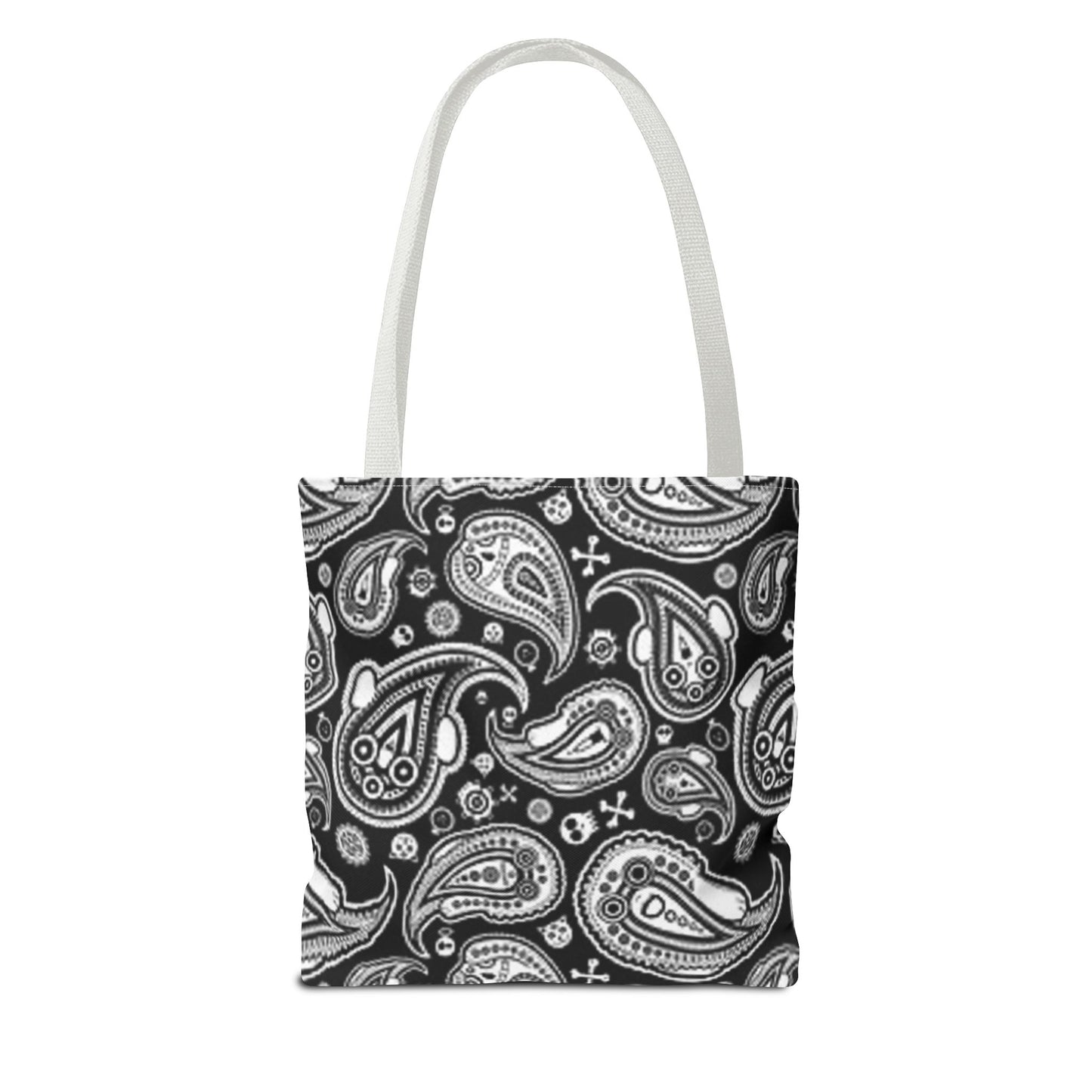 Black Paisley Multi Color BRAND NEW MODERN Tote Bag (AOP)