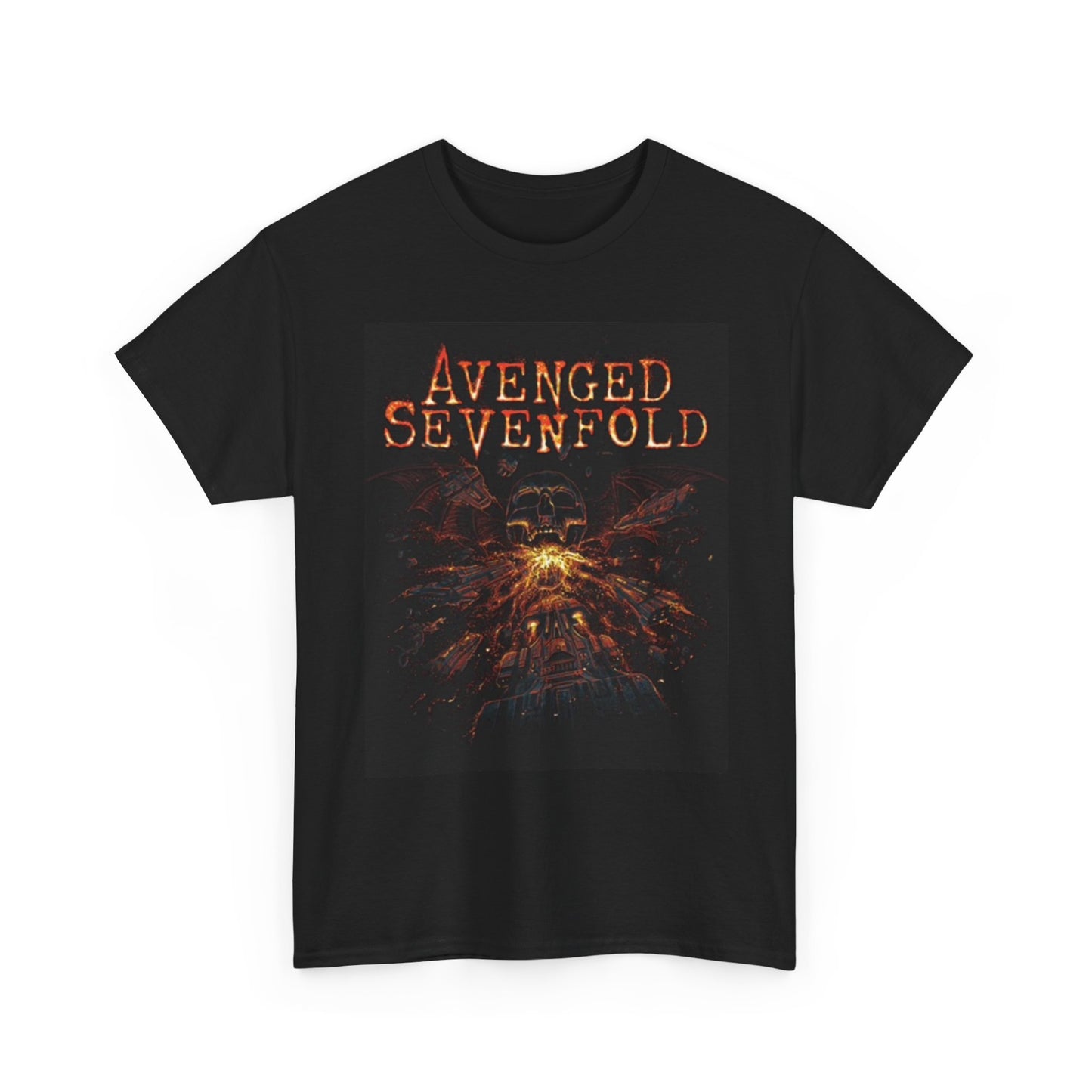 Avenged Sevenfold Graphic T Shirt Retro Rock Merch Unisex Heavy Cotton Tee