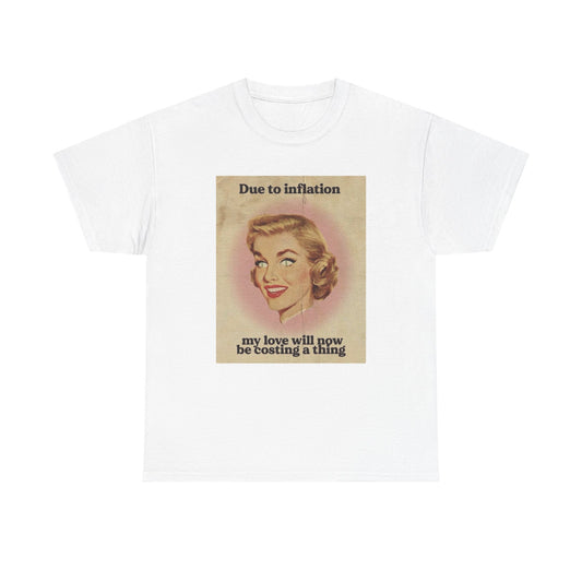 Actually Love Losts A Thing Graphic T-Shirt Women's Heavy Comfy Cotton Tee