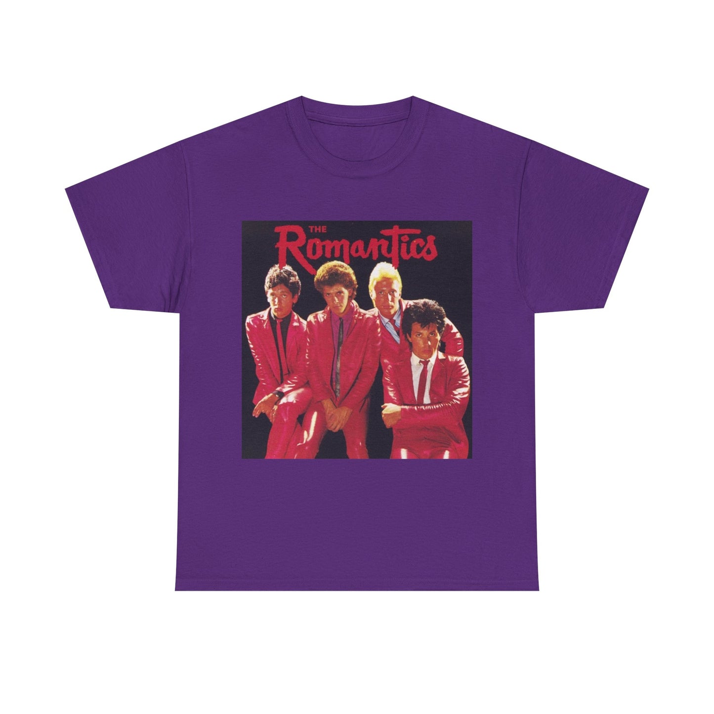 The Romantics Tshirt Vintage Band Poster Retro Unisex Heavy Cotton Tee