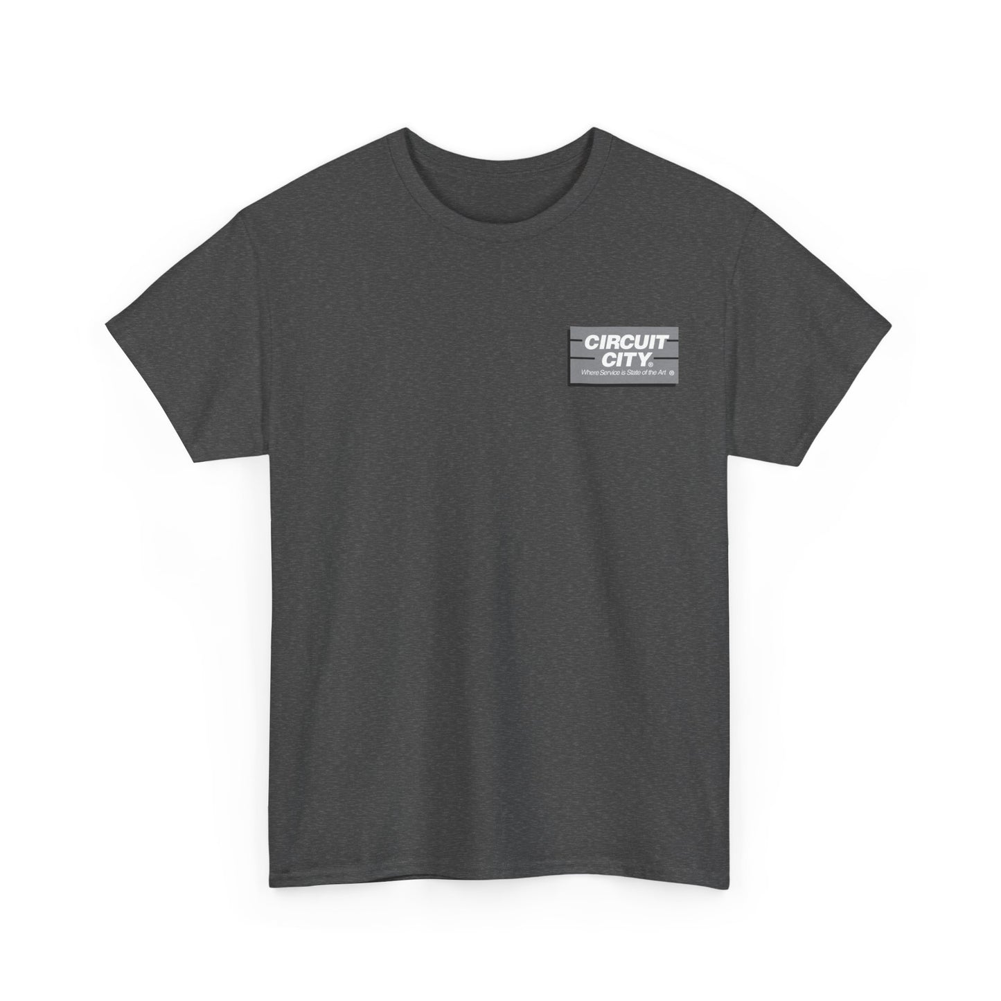Circuit city T-shirt vintage graphic employee shirt retro design Unisex Heavy