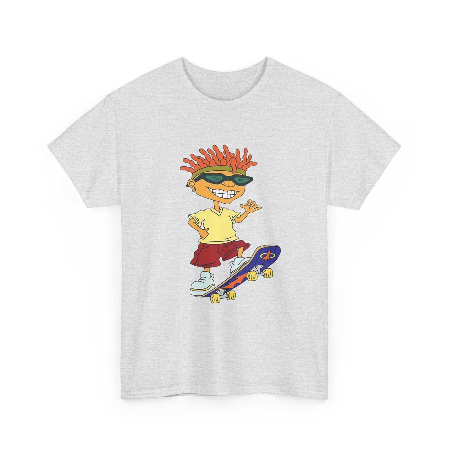 Rocket Power Retro Graphic T Shirt Unisex Heavy Cotton Tee