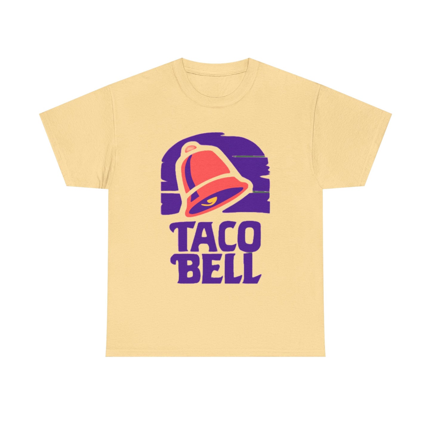 Taco Bell Shirt Funny Gift Retro Logo Mexican Restaurant Unisex Heavy Cotton Tee