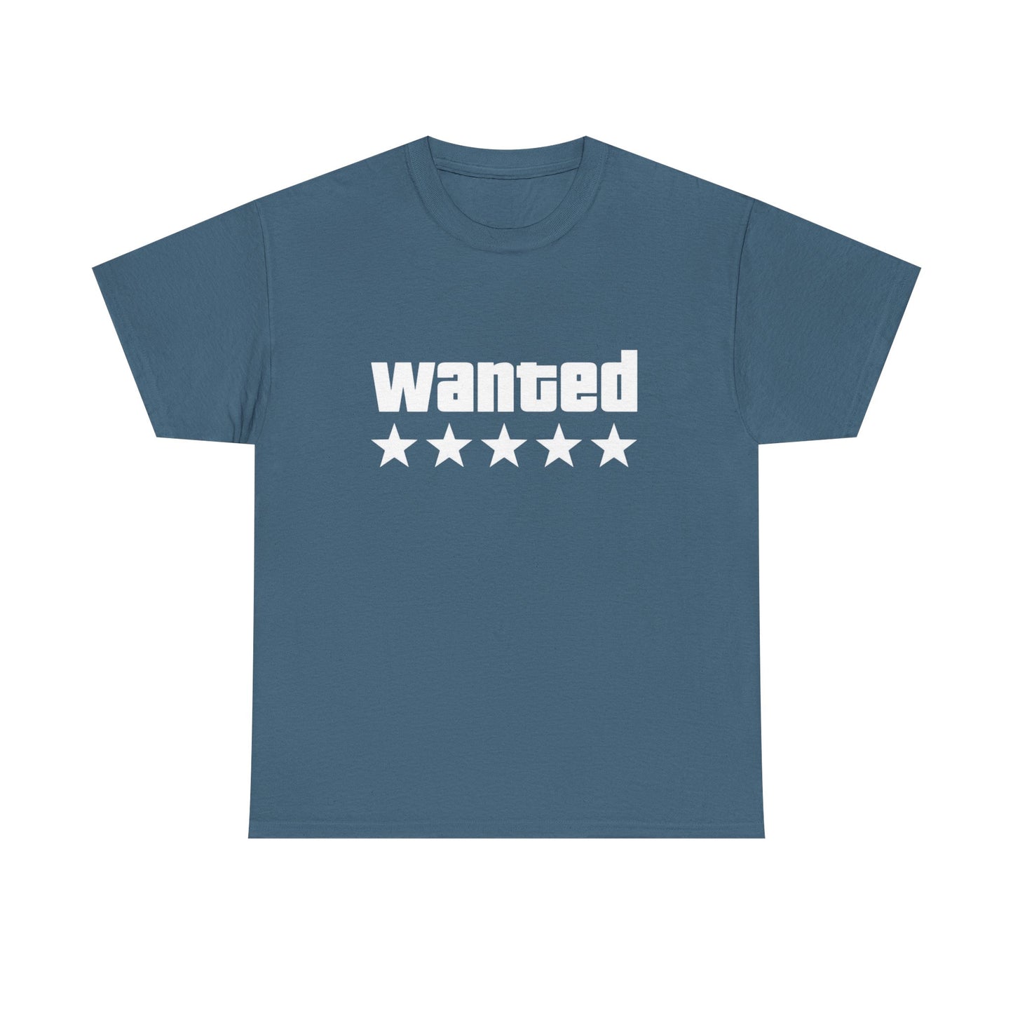 Wanted Five Stars GTA Graphic T Shirt NEW ADULT