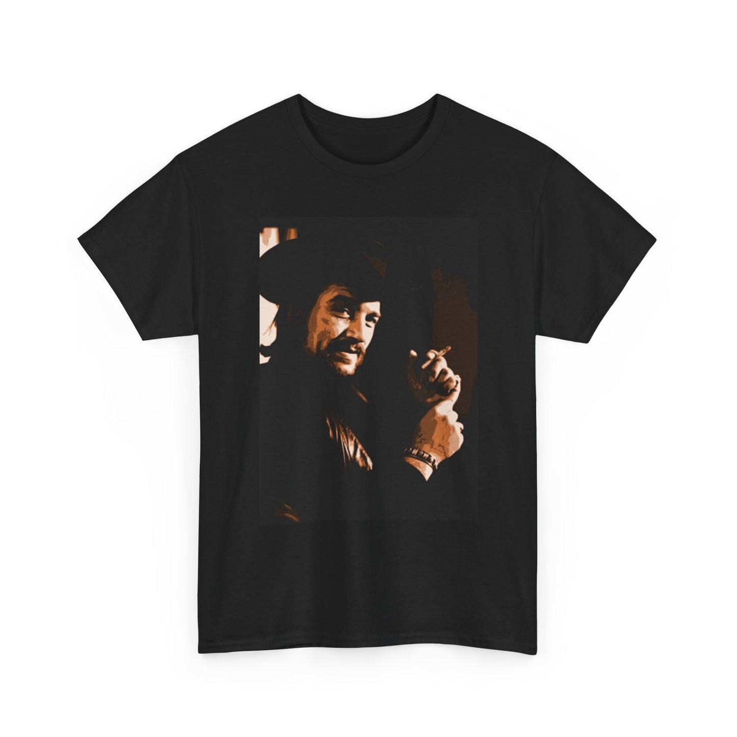 Waylon Jennings T Shirt BRAND NEW Apparel Unisex Heavy Cotton Tee