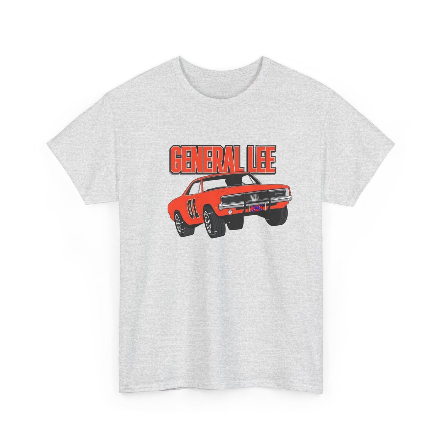 General Lee Charger Vintage Graphic T Shirt NEW ADULT