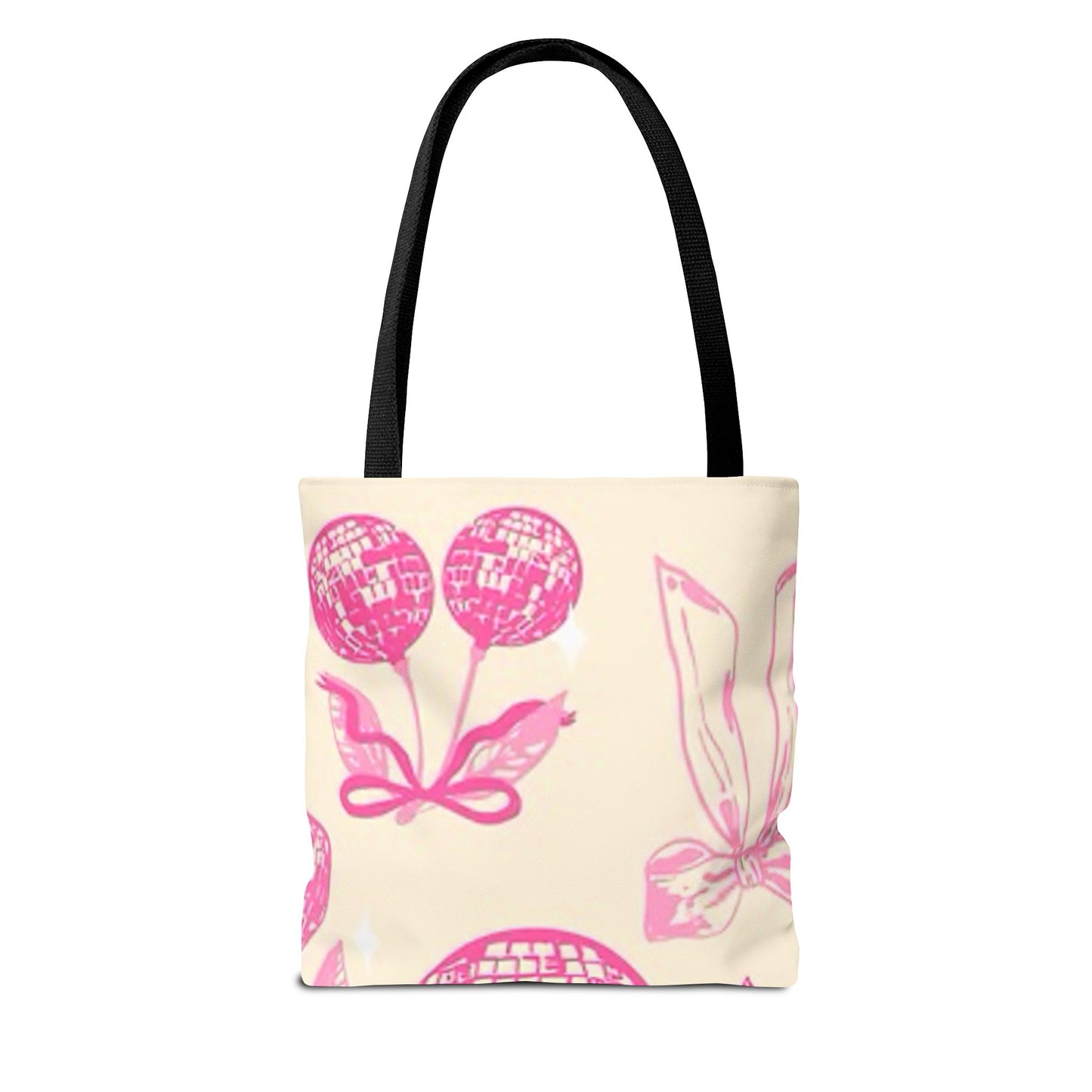 Pink And Cream Bows Brand NEW Tote Bag (AOP)
