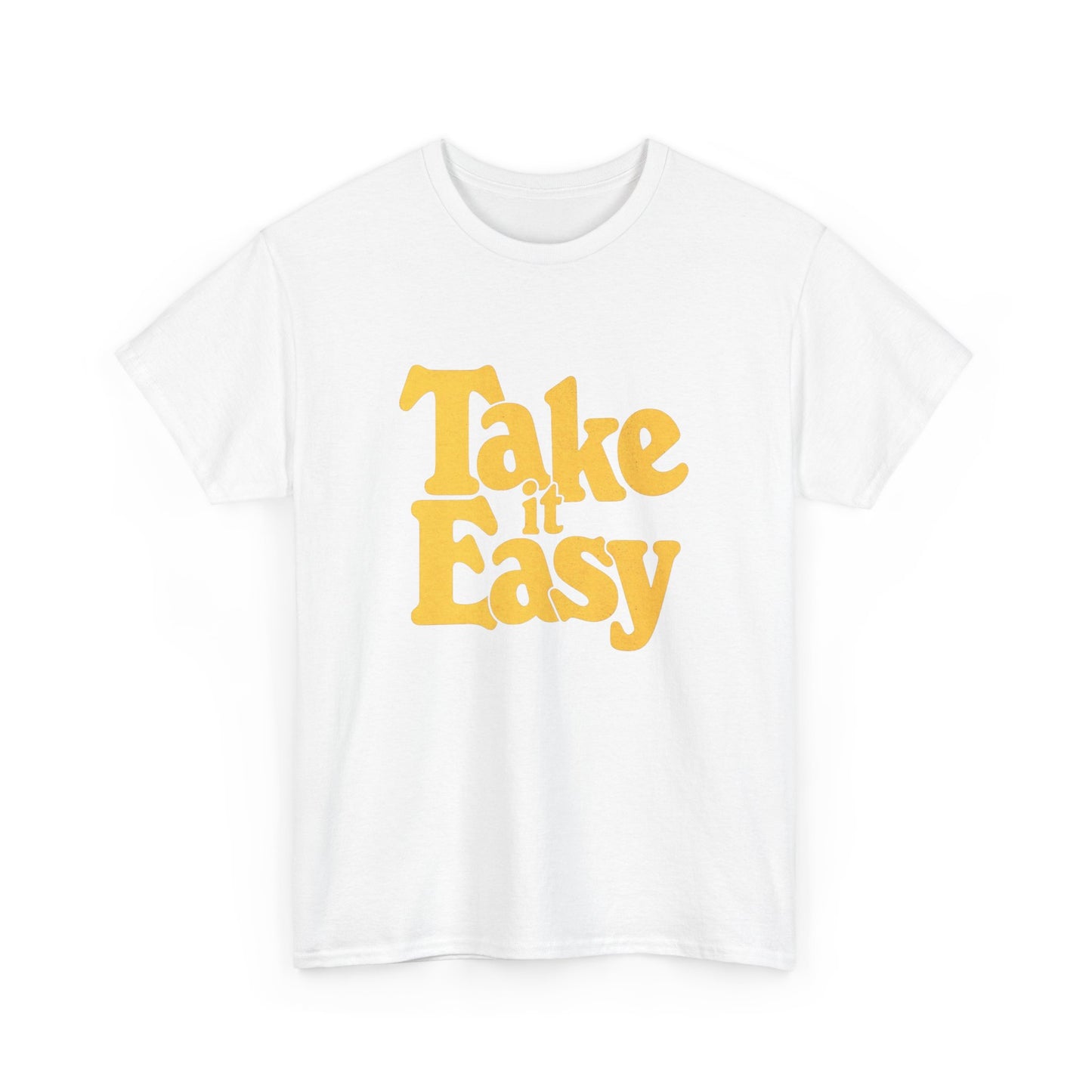 Take It Easy Graphic T Shirt NEW Adult Cotton