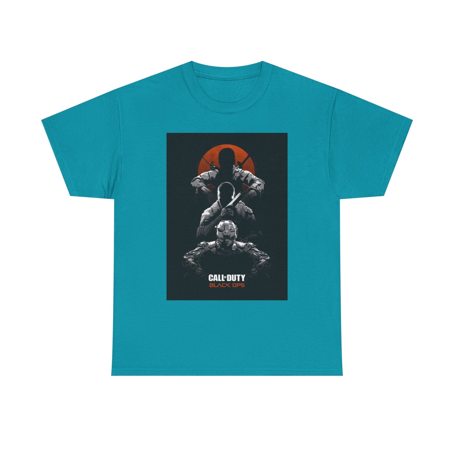 Call of Duty Black OPS Tshirt Retro gamer Xbox gaming Unisex Heavy Cotton Tee