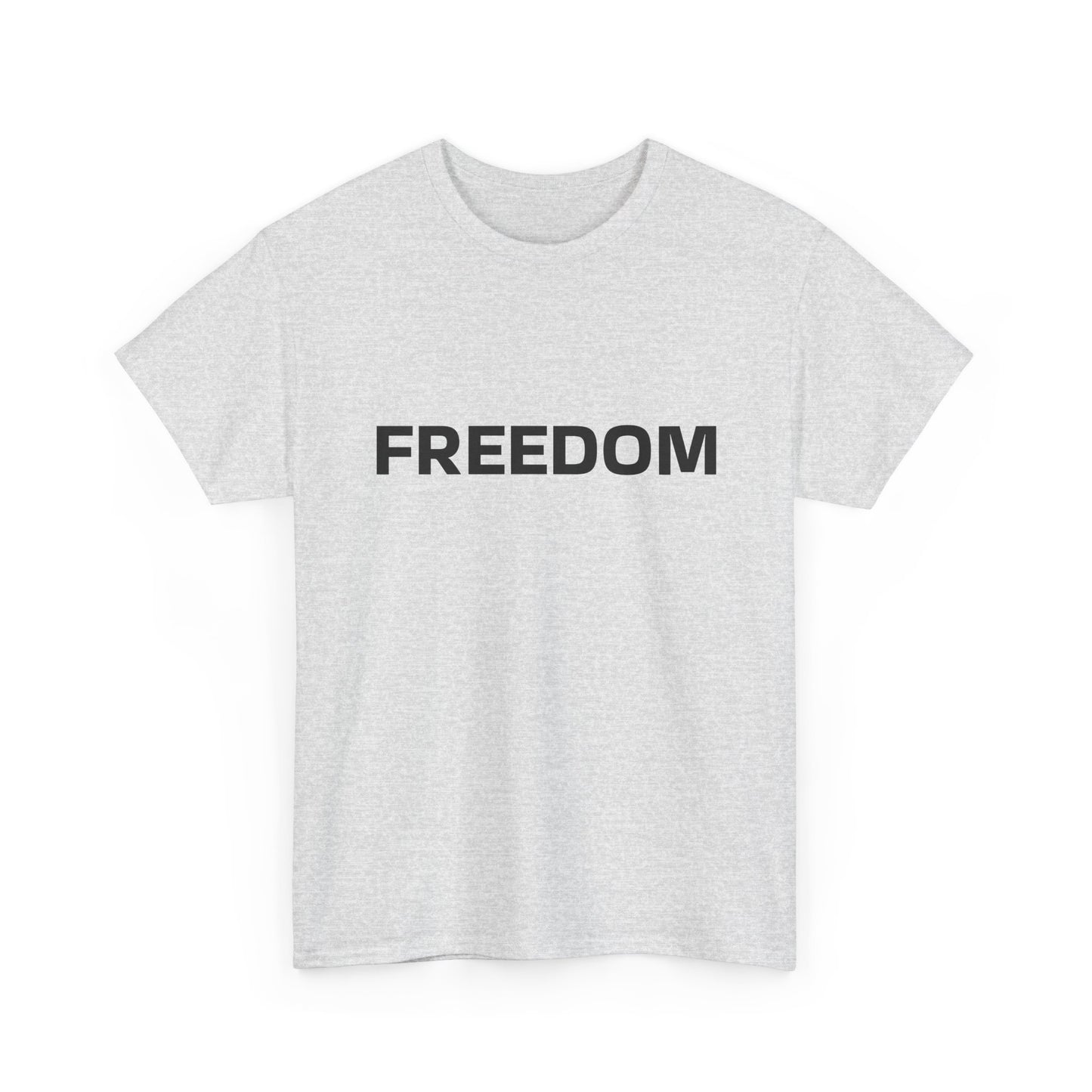Freedom Charlie Kirk T Shirt USA Unisex Heavy Cotton Tee ALL SIZES