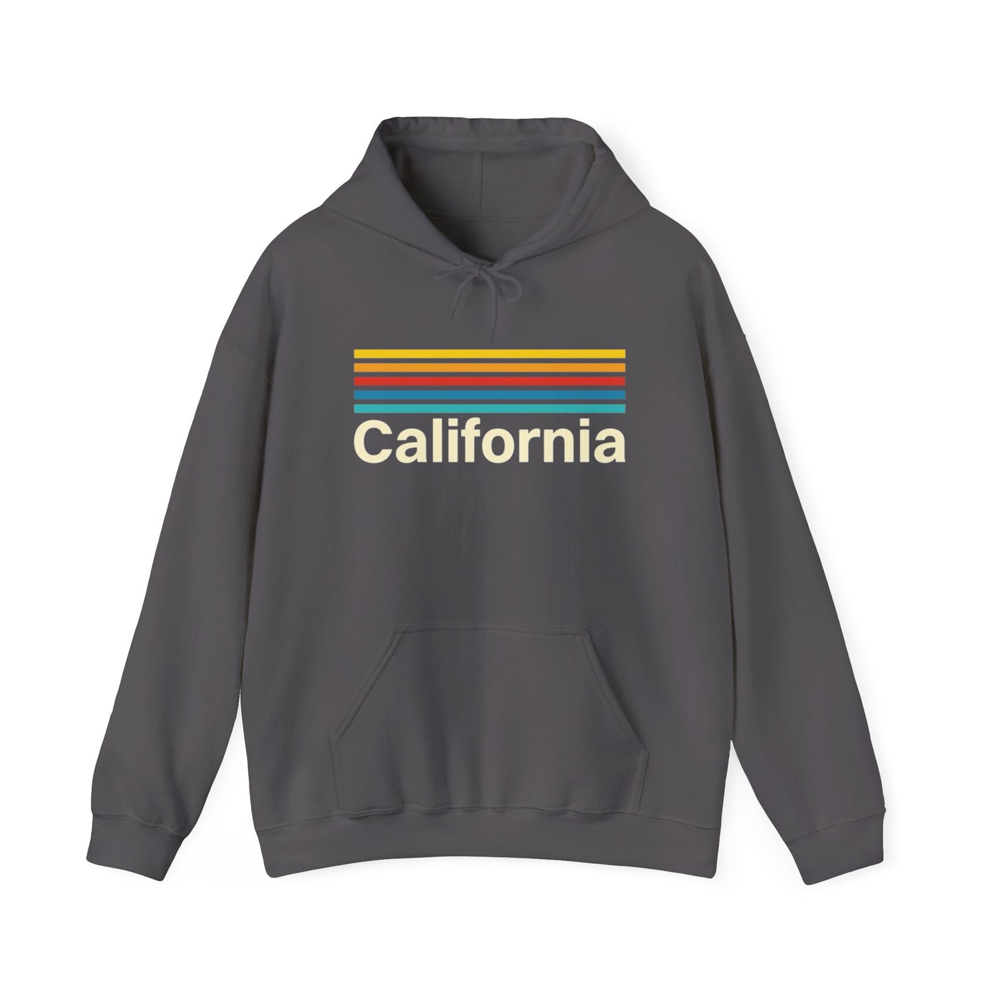 California State Graphic Hoodie Heavy Blend Sweatshirt NEW