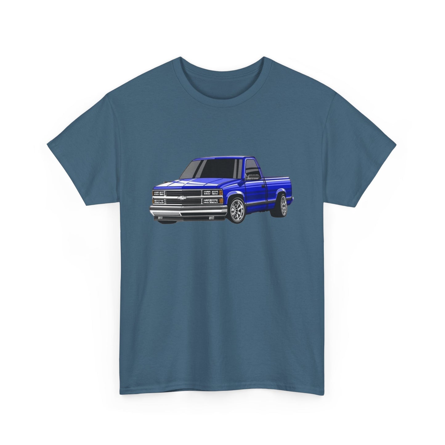 Chevy OBS Pickup 90s Graphic T Shirt Unisex Heavy Cotton Tee NEW