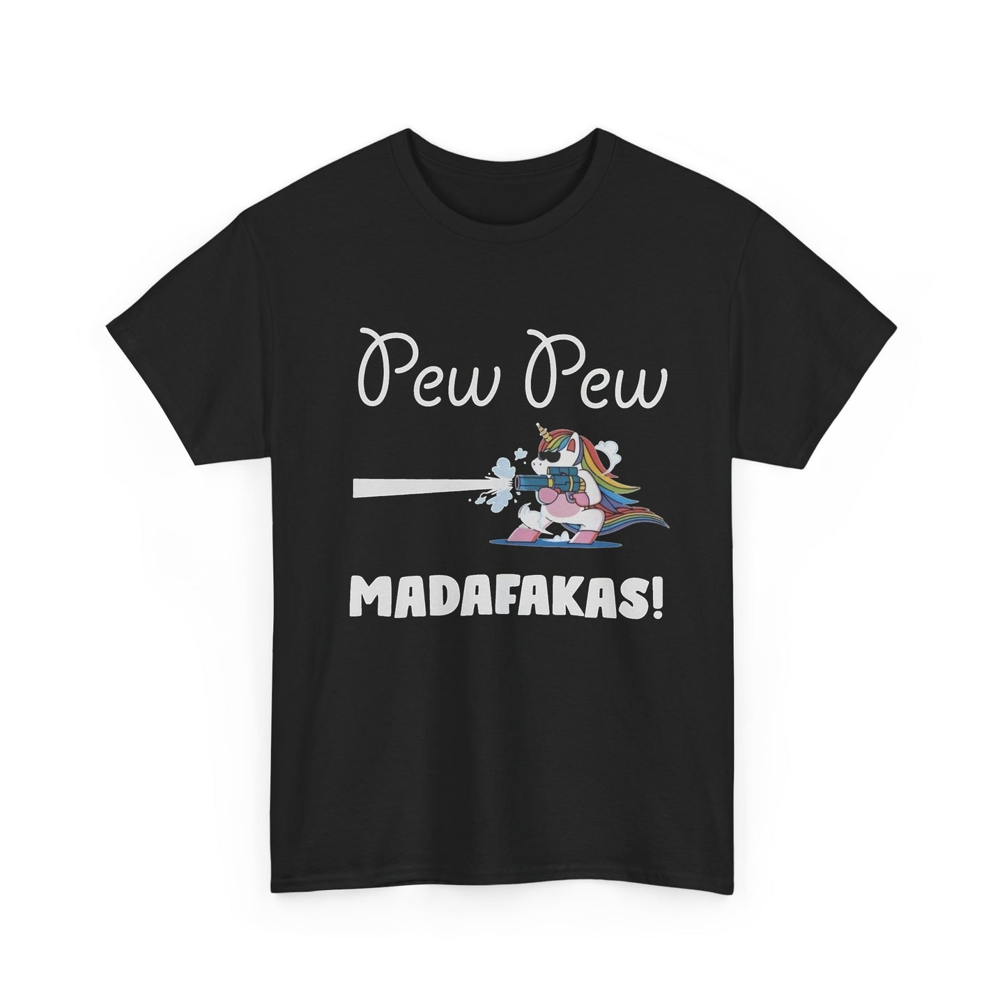 Funny Unicorn Graphic T Shirt NEW Unisex Heavy Cotton Tee