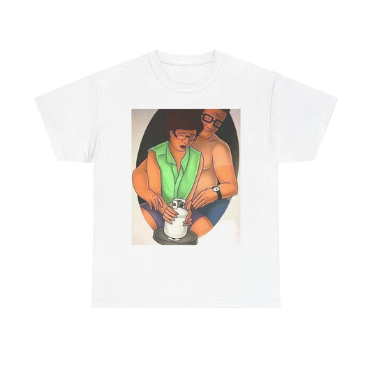 King Of The Hill Funny Propane Graphic T Shirt S-5XL Unisex Heavy Cotton Tee