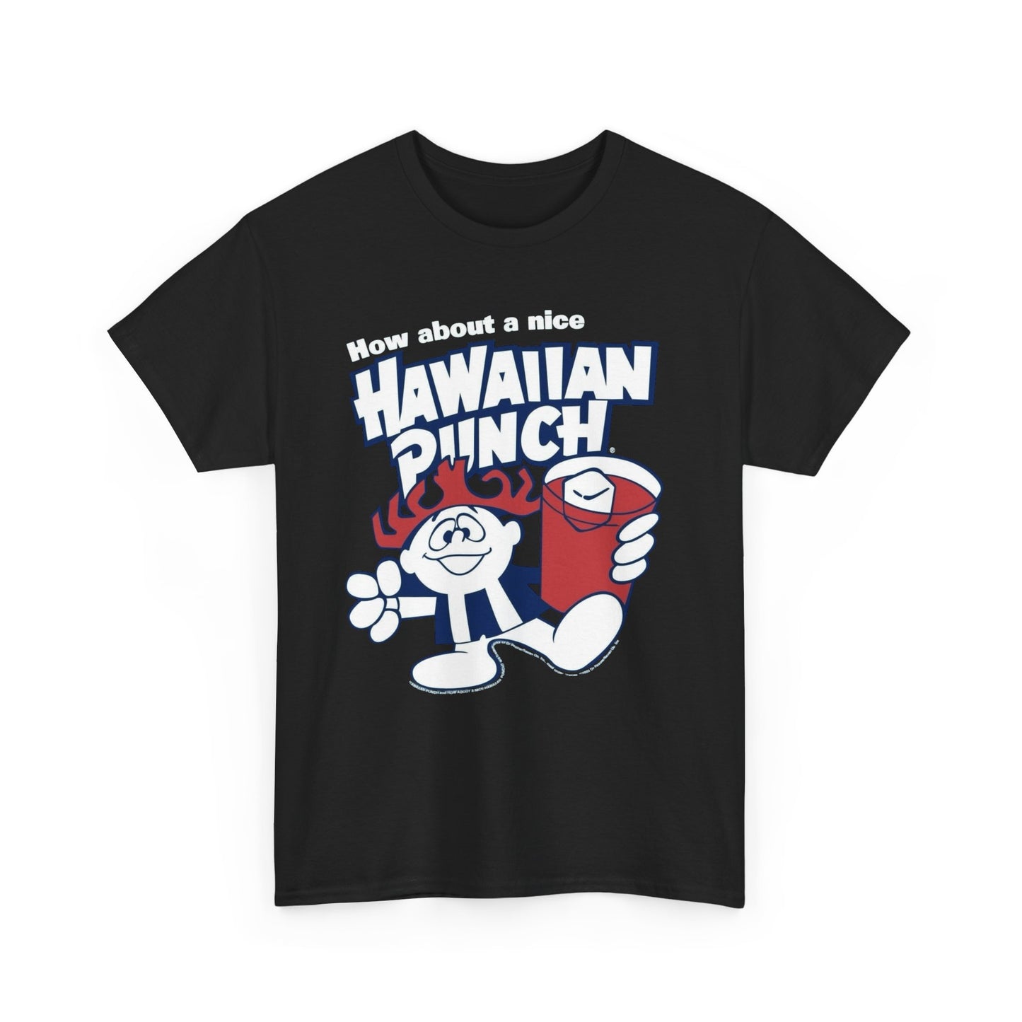 Hawaiian Punch Vintage Graphic T Shirt Unisex Heavy Cotton Tee Gift