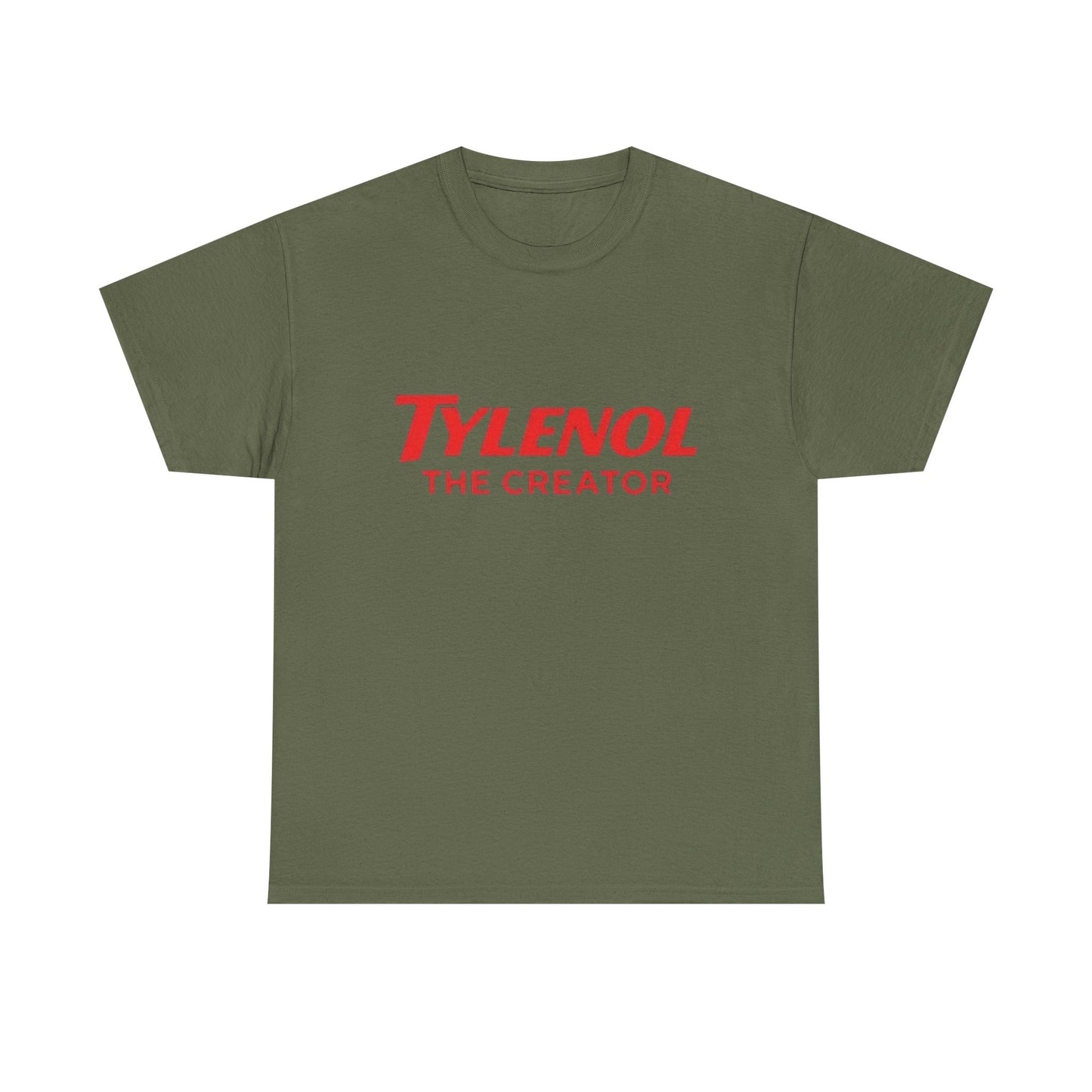 Tylenol The Creator Funny Hilarious Graphic T Shirt NEW Unisex Heavy Cotton Tee