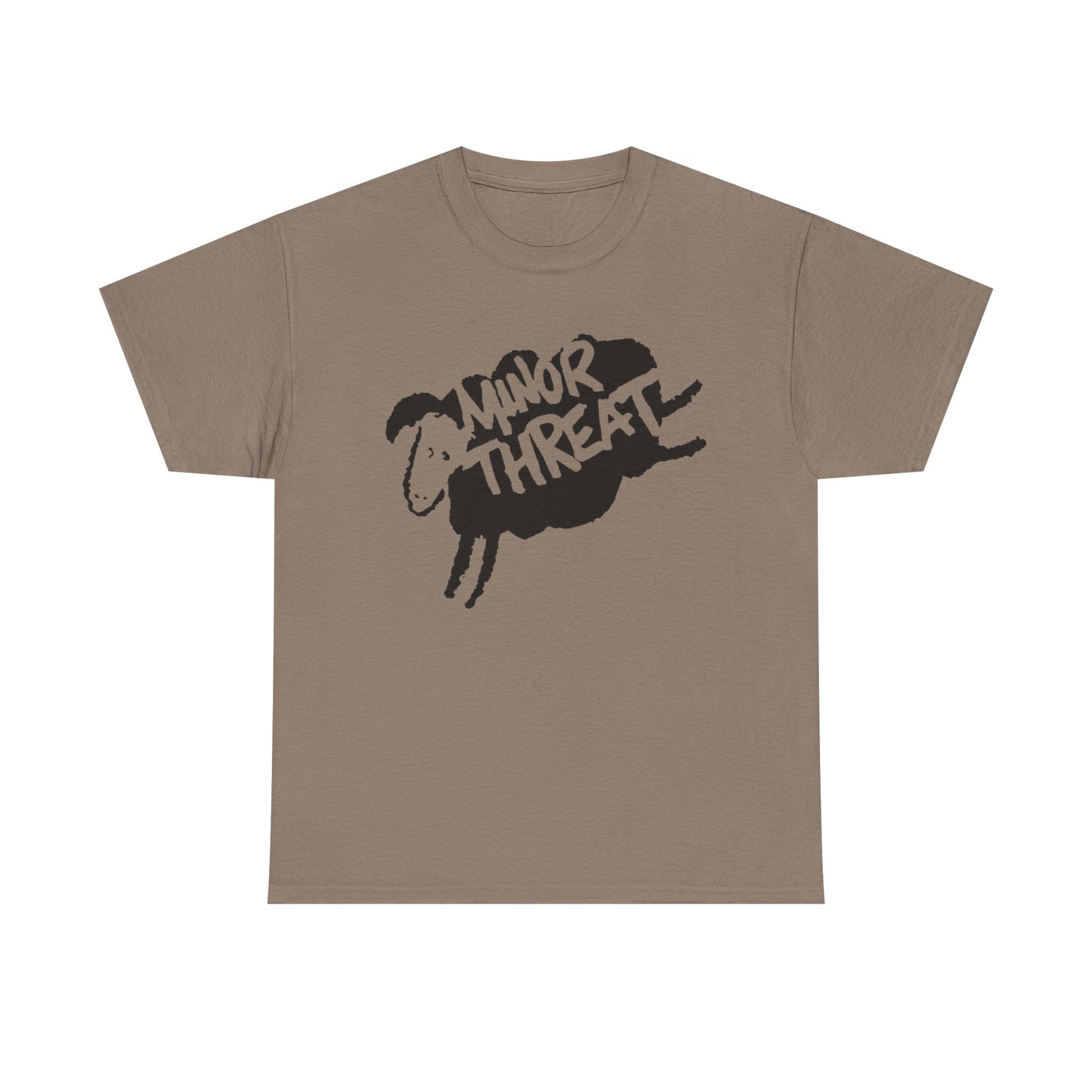 Minor Threat Sheep Graphic T Shirt Unisex Heavy Cotton Tee