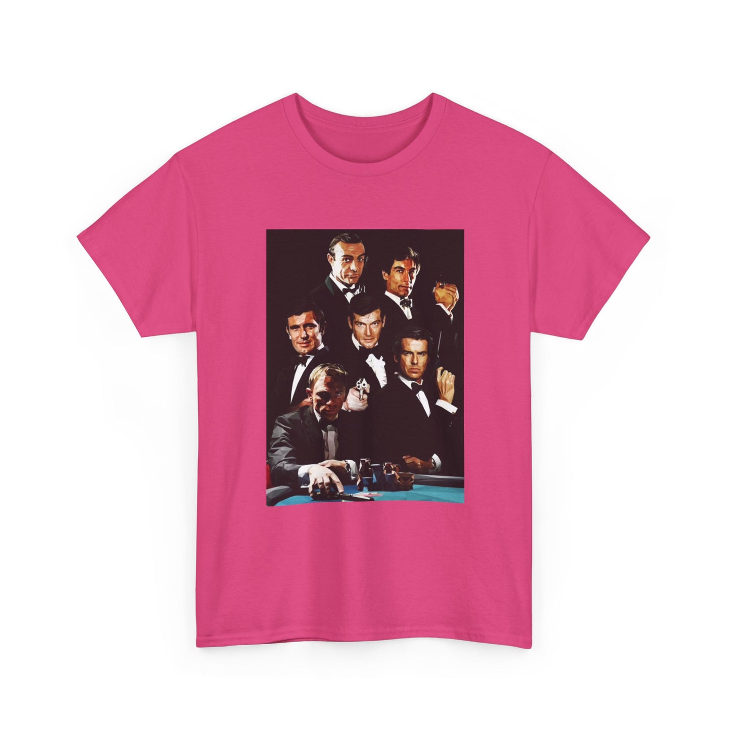 James Bond T-shirt Vintage Bond Collection Merch Unisex Heavy Cotton Tee