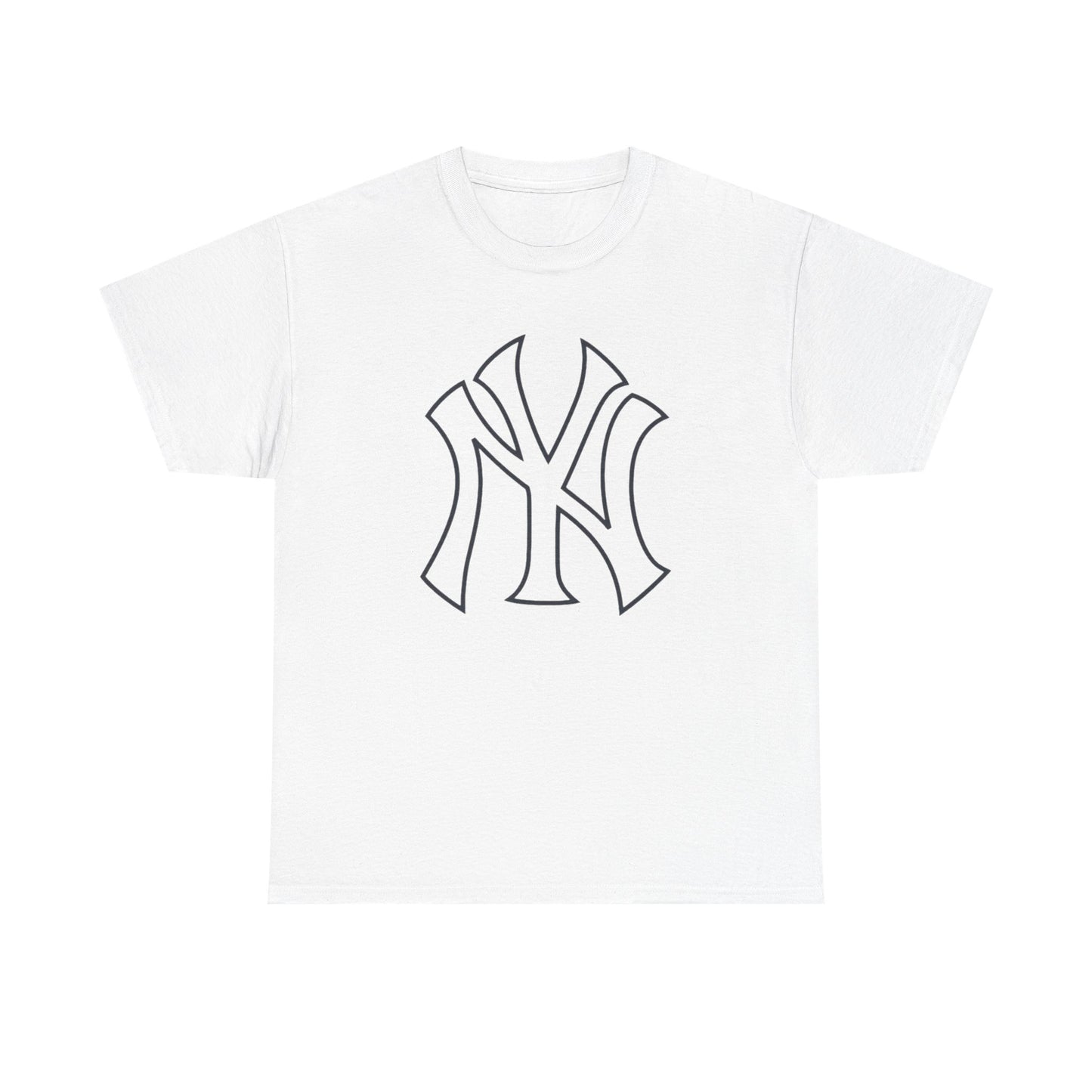 New York Emblem Logo Graphic T Shirt S-5XL Unisex Heavy Cotton Tee