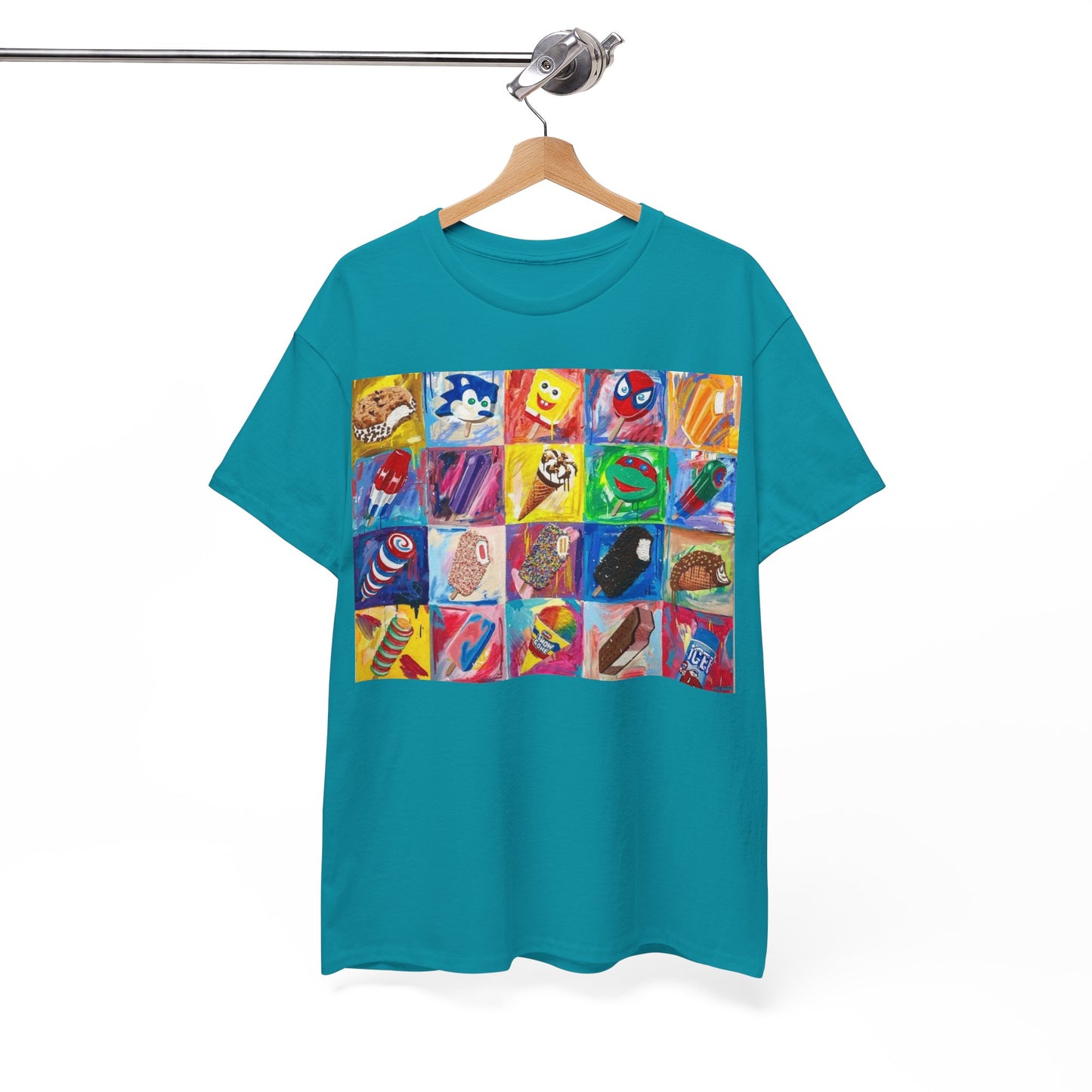 Ice Cream Menu Graphic T Shirt