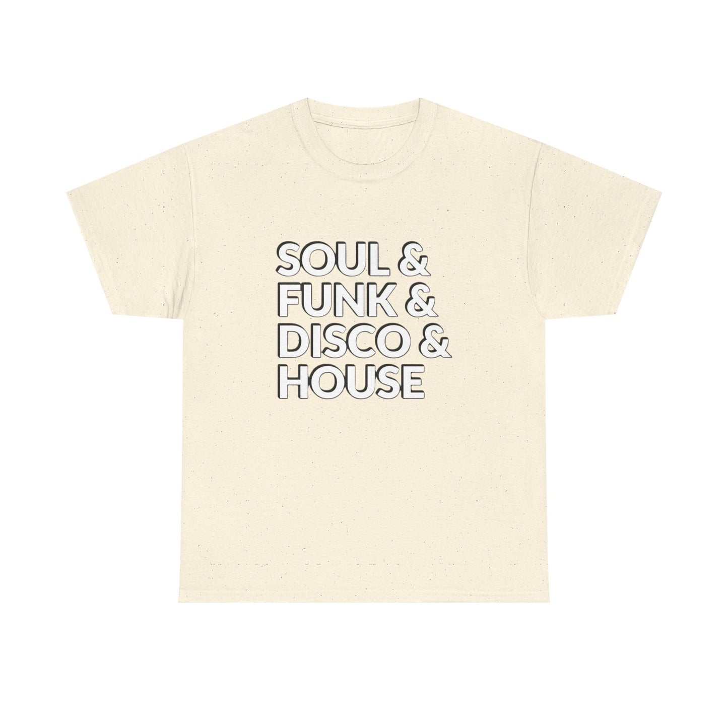 Soul Funk And Disco Graphic T Shirt Unisex Heavy Cotton Tee