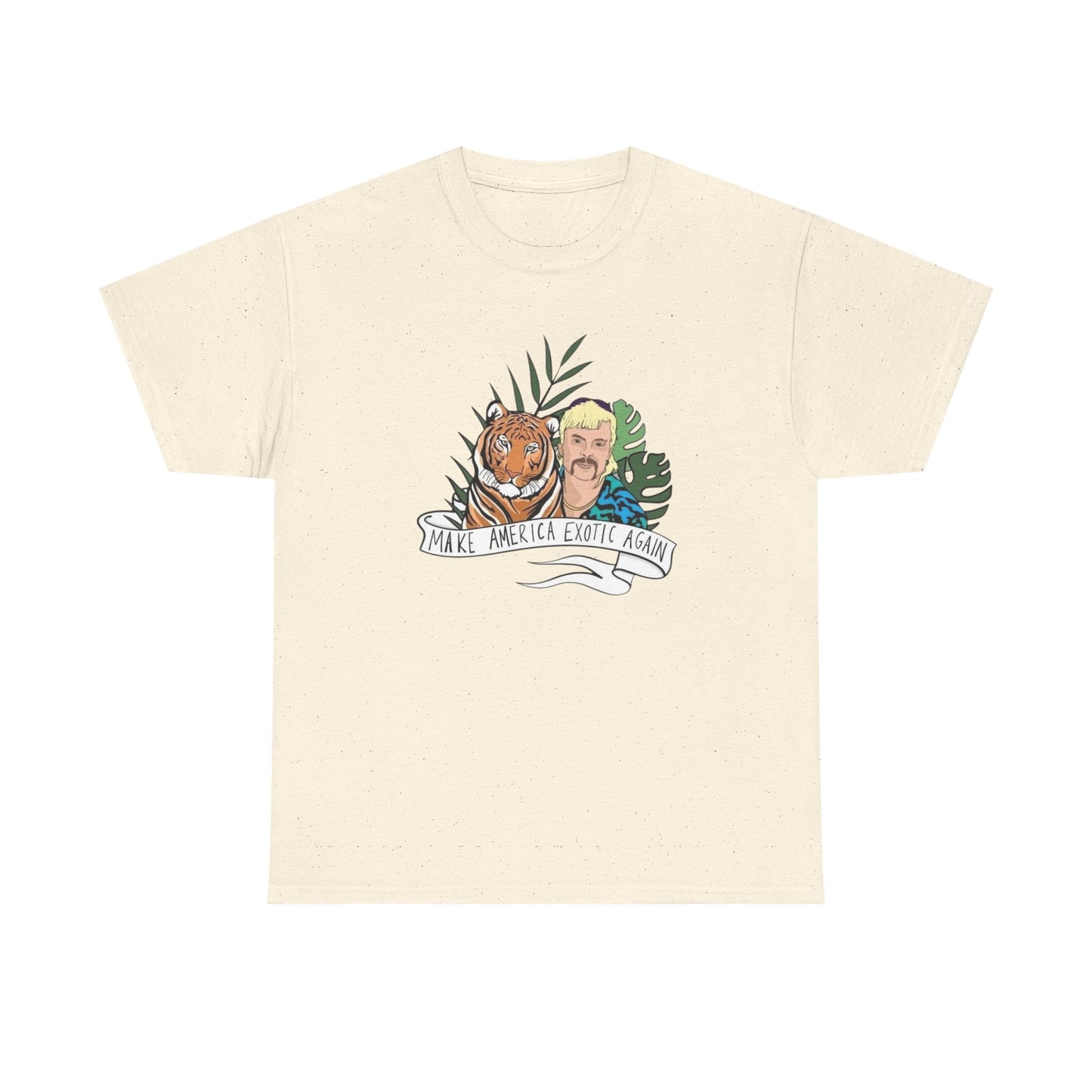 Joe Exotic Funny Graphic T Shirt Unisex Heavy Cotton Tee