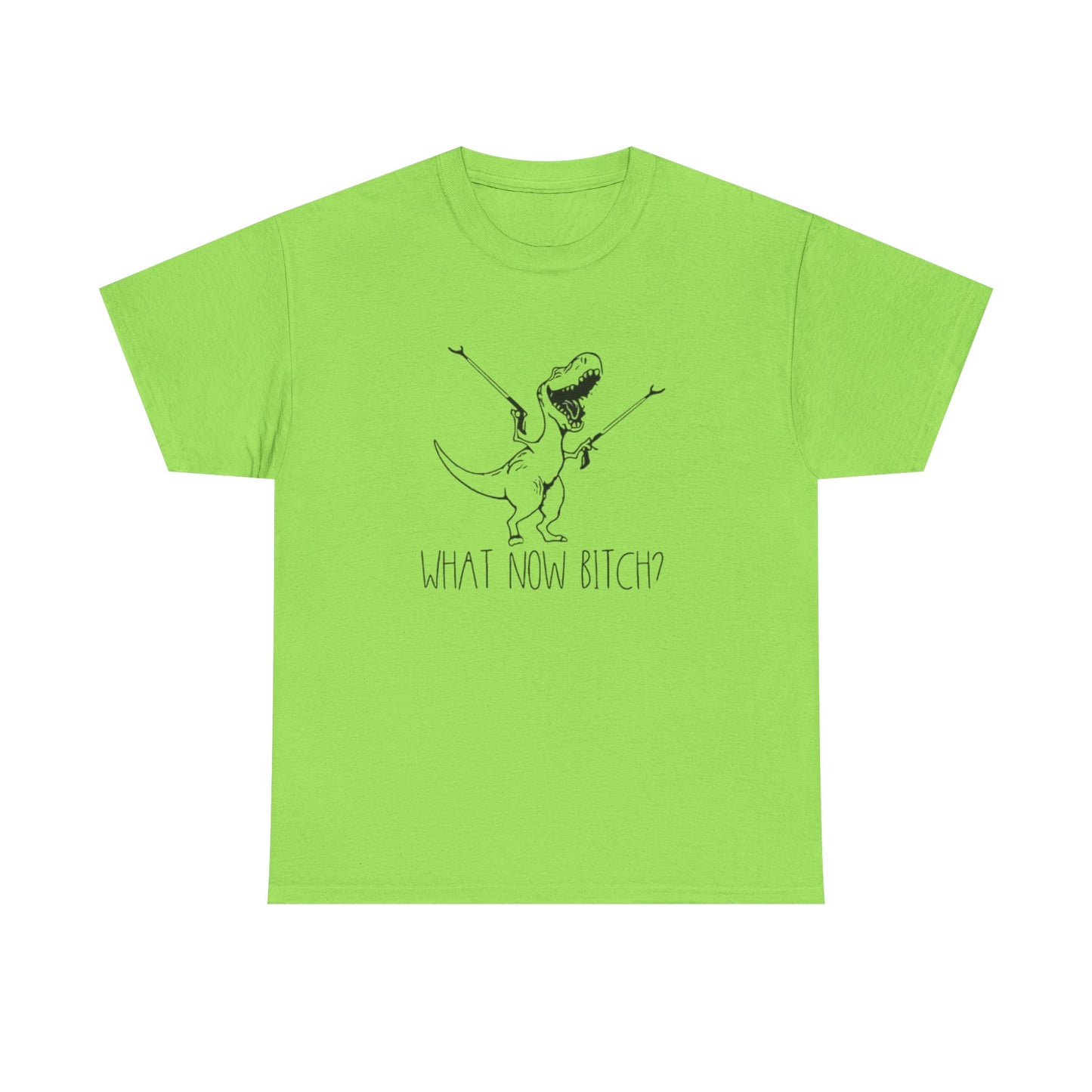 Hilarious Dinosaur Jokes WHAT NOW?? T Shirt S-5XL NEW Unisex Cotton Tee