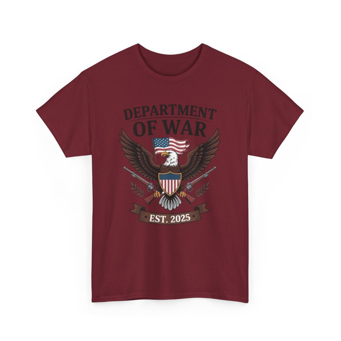 Department Of War Graphic T Shirt NEW ADULT Tee