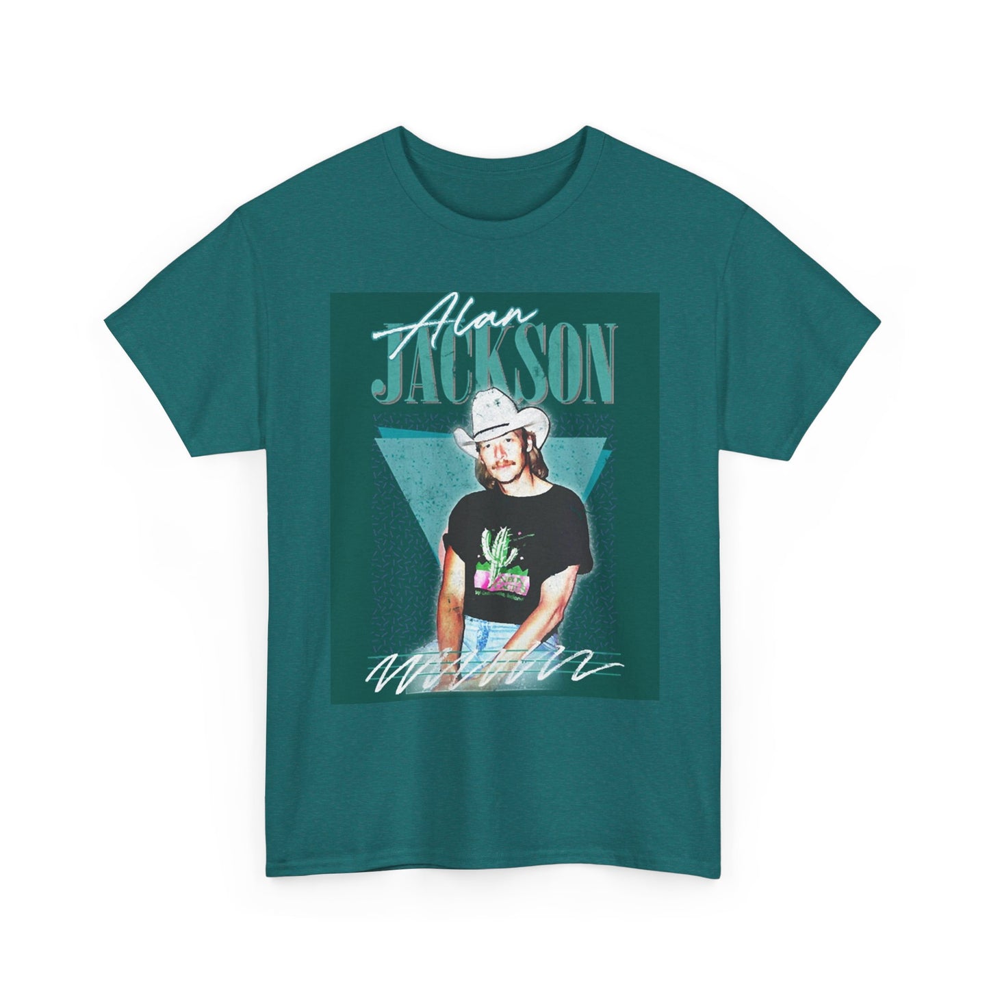 Alan Jackson Graphic T Shirt Vintage Retro Country Unisex Heavy Cotton Tee