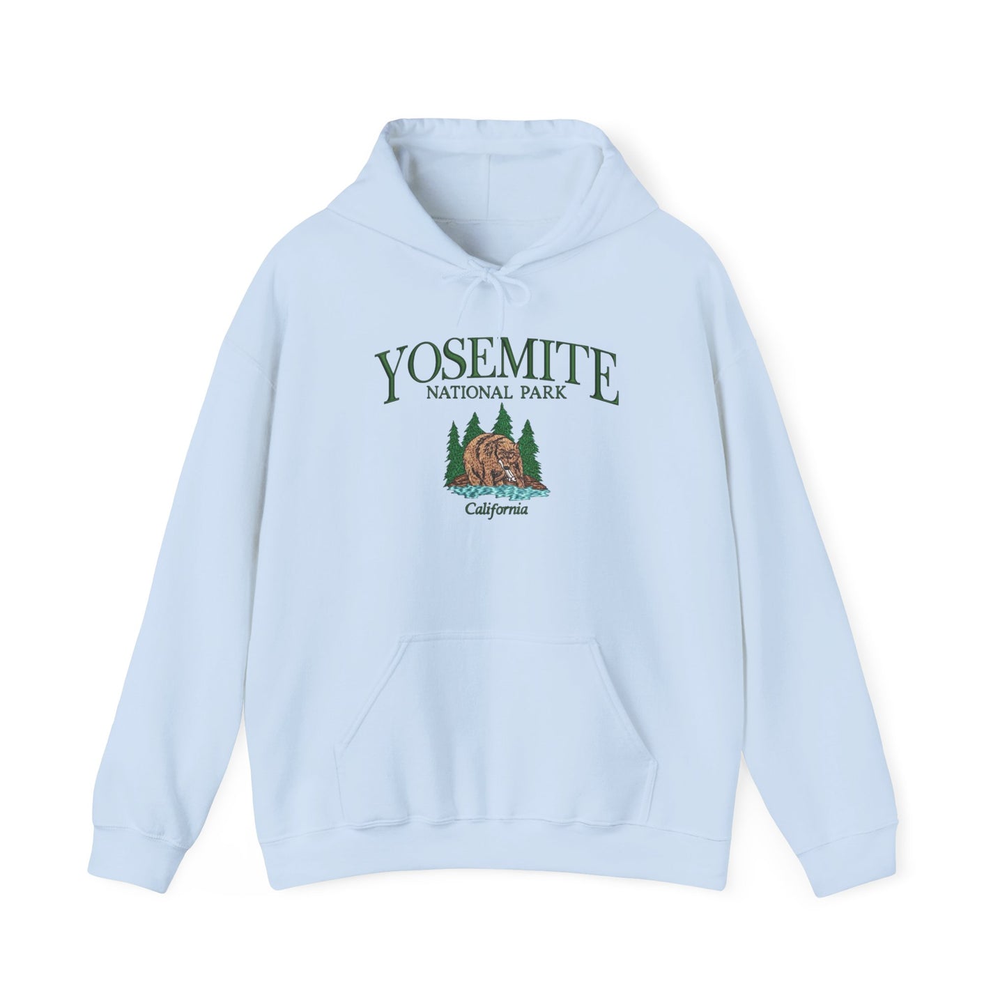 Yosemite National Park Graphic Hoodie Heavy Blend Sweatshirt NEW
