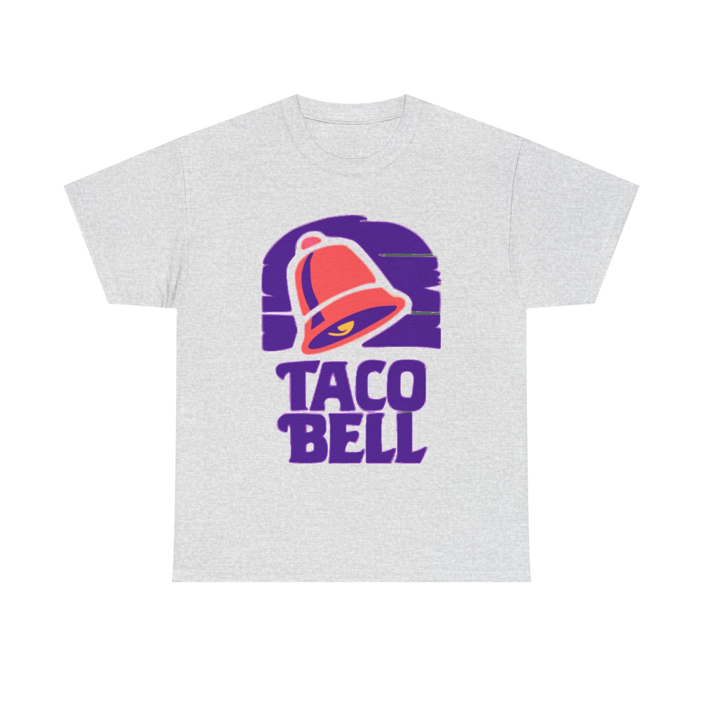 Taco Bell Shirt Funny Gift Retro Logo Mexican Restaurant Unisex Heavy Cotton Tee