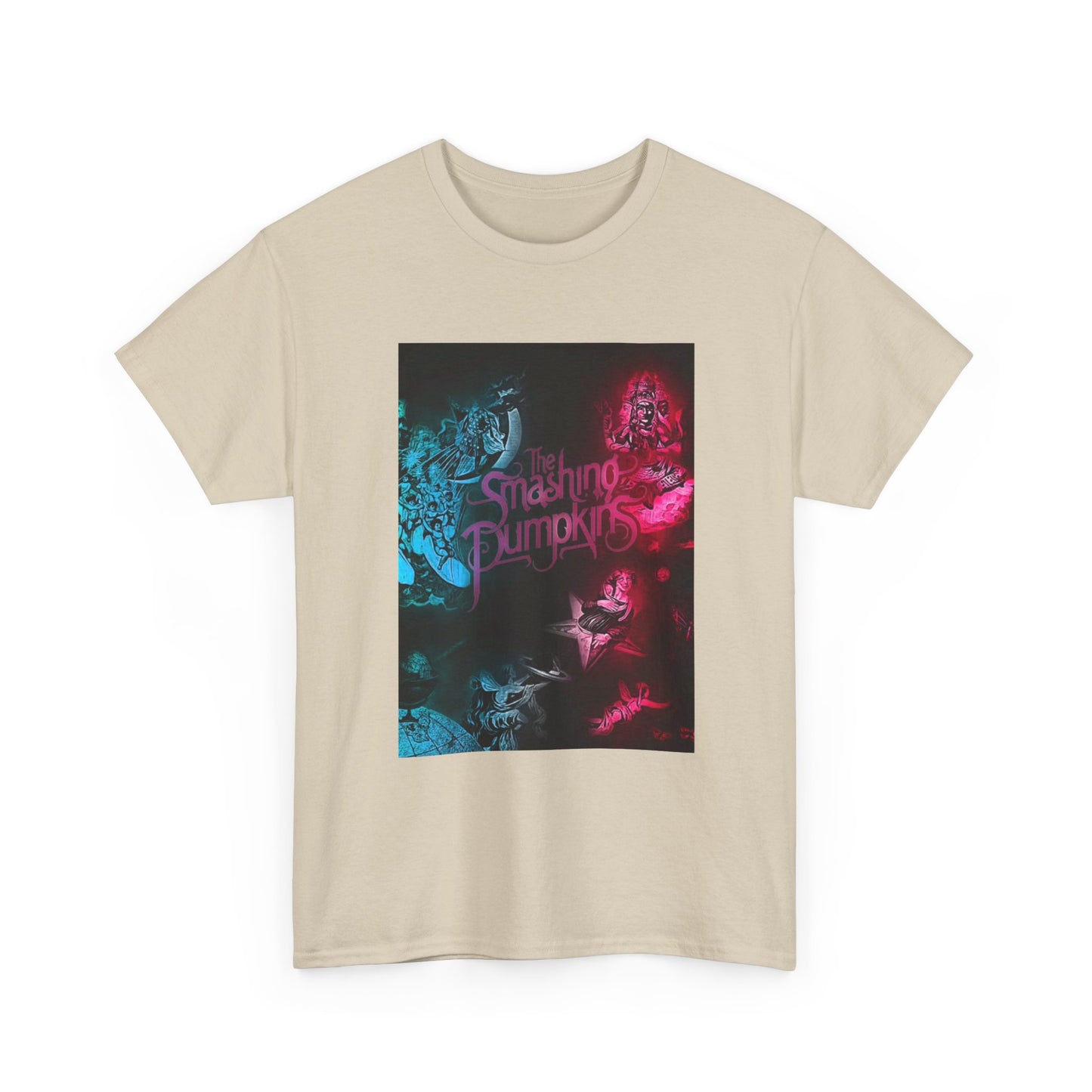 The Smashing Pumpkins Tshirt Vintage Merch Neon Unisex Heavy Cotton Tee