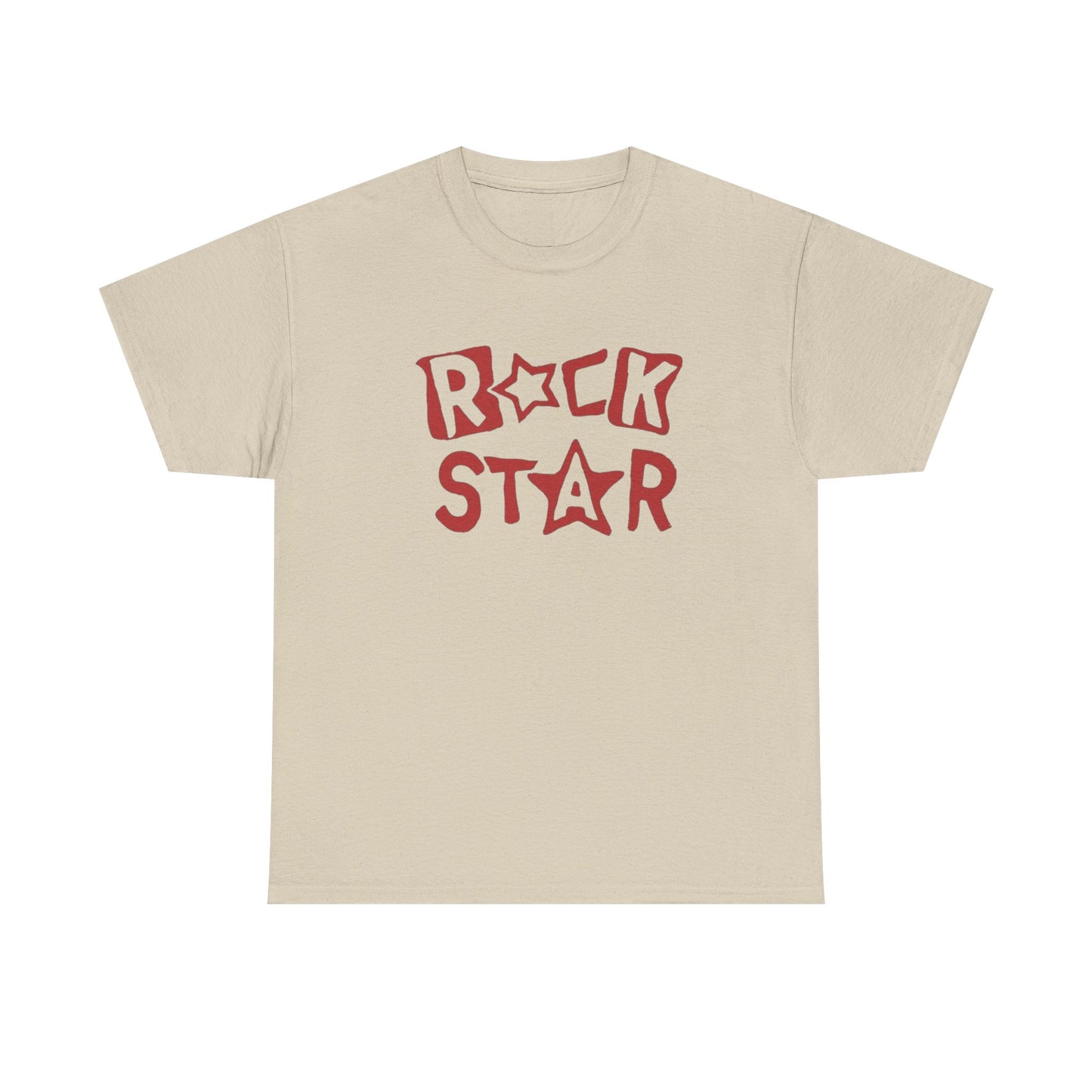 Rock Star Graphic T Shirt Unisex Heavy Cotton NEW Tee