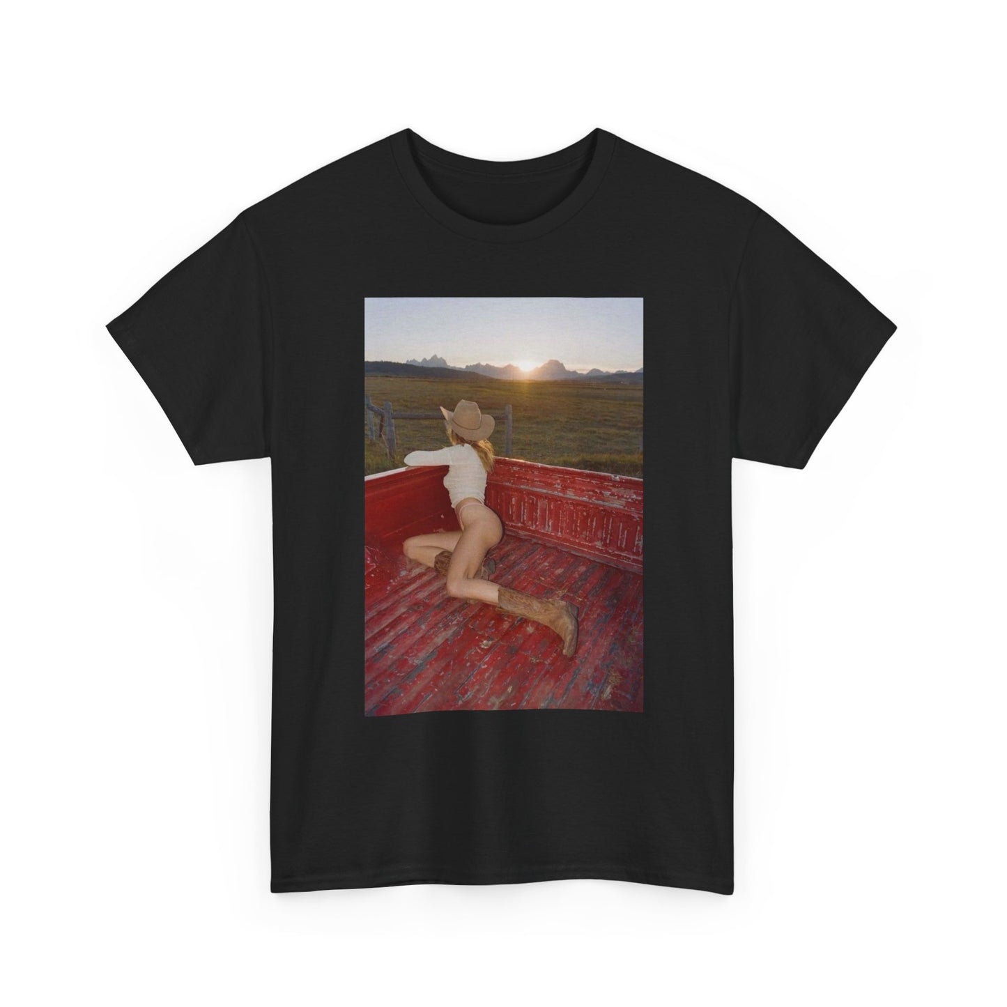 American Dream Pickup Truck Vintage Graphic T-Shirt, Unisex Cotton Shirt