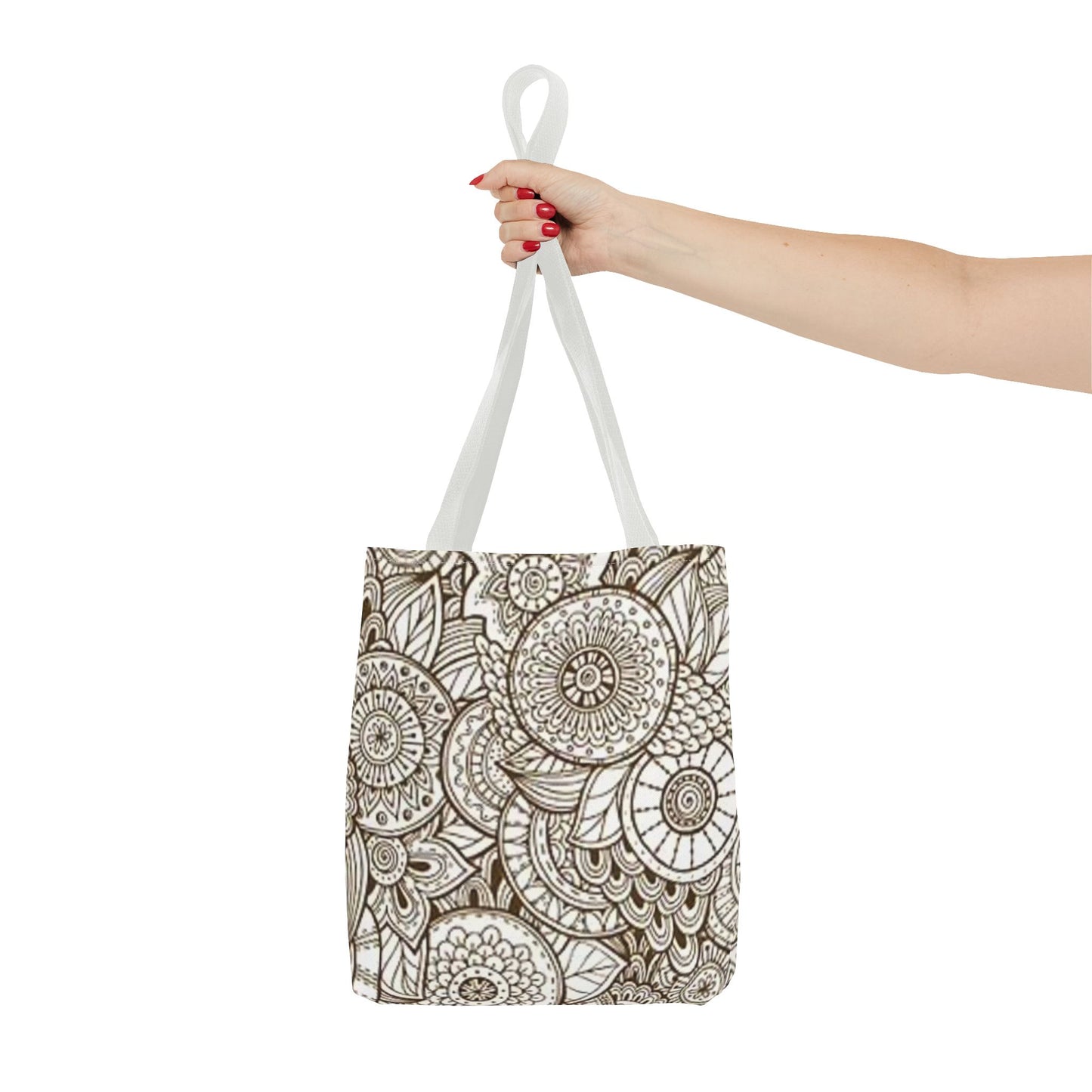 Tan Design Multi Color BRAND NEW MODERN Tote Bag (AOP)