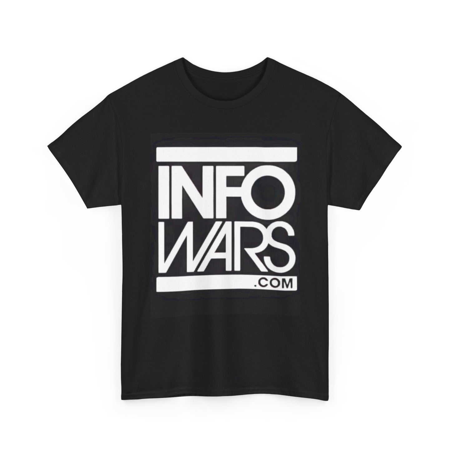 Info Wars Tshirt Alex Jones Rogan American Funny Podcast Unisex Heavy Cotton Tee